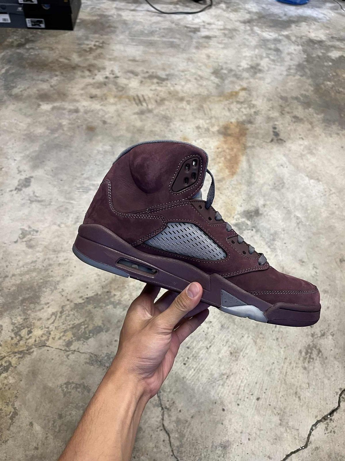 Jordan Brand Jorfan 5 Burgundy Size US 10 / EU 43 - 8 Thumbnail