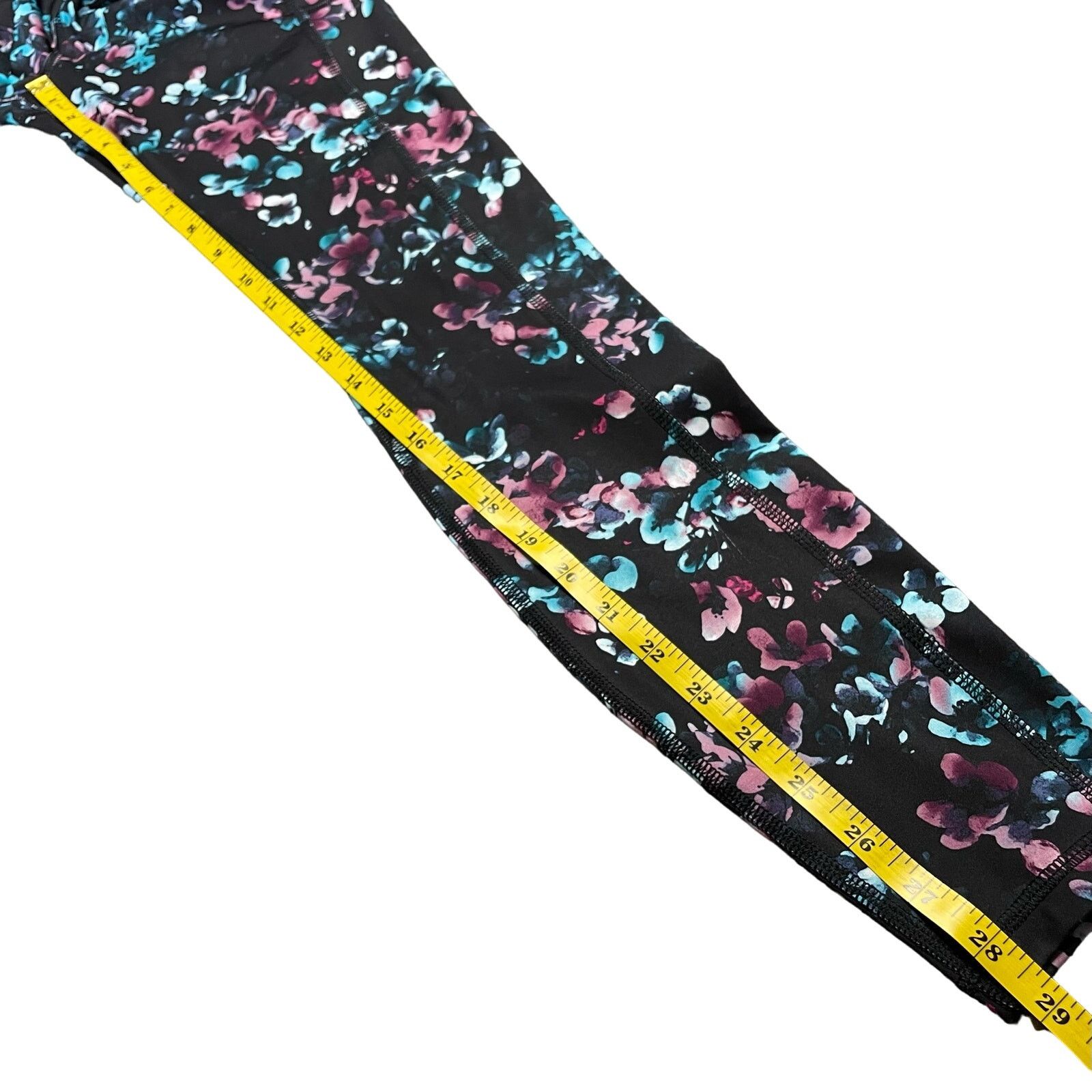 Avia NWOT Avia Floral Active Leggings Size 28" / US 6 / IT 42 - 9 Thumbnail