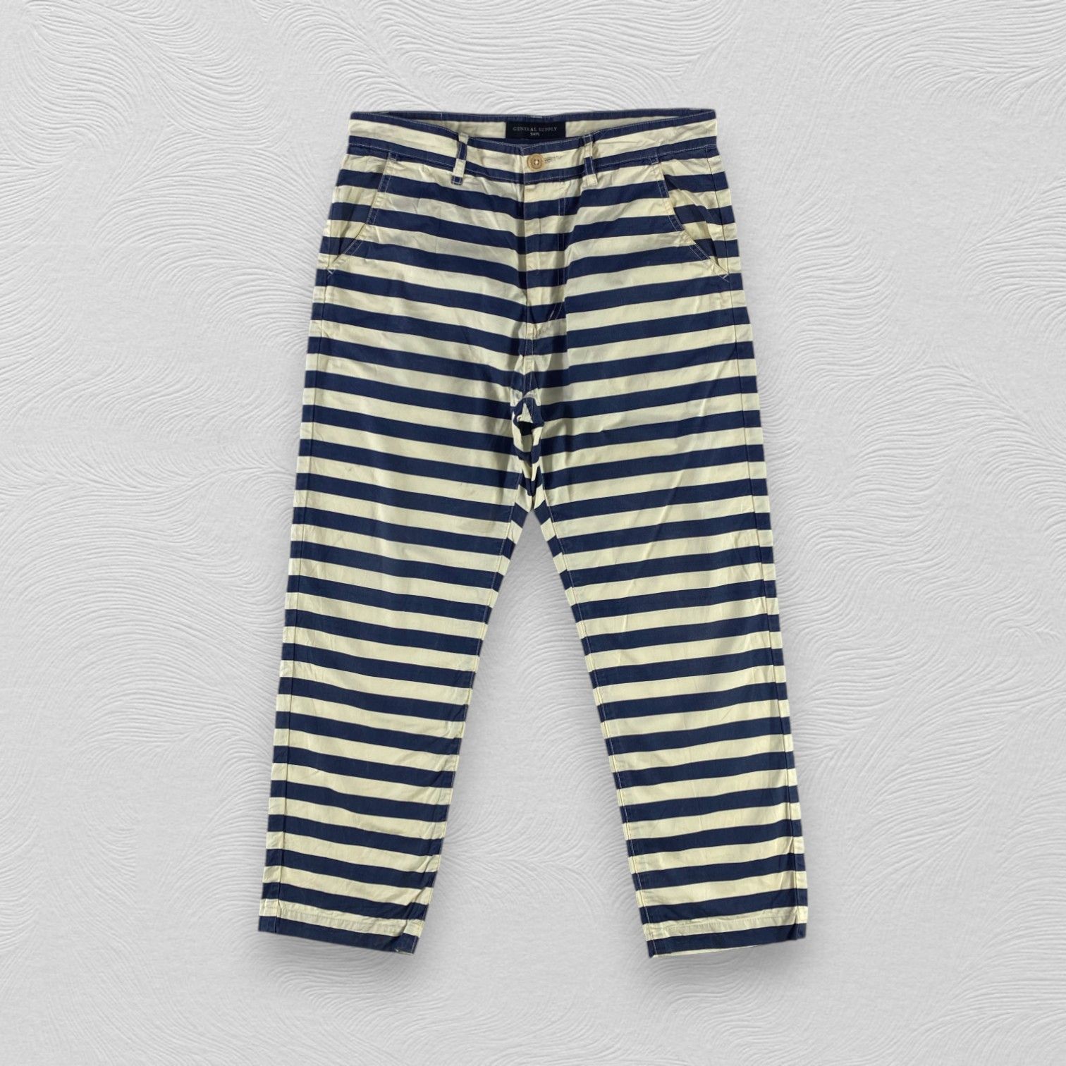 SHIPS Ships x General Supply Stripe Pants Size US 32 / EU 48 - 1 Thumbnail