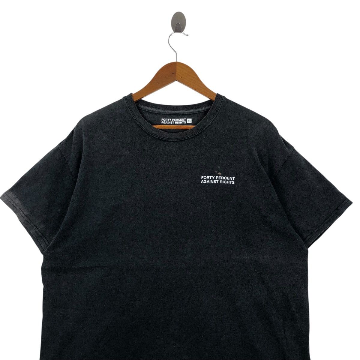 FPAR FPAR Media Guerrilla T-Shirt Distressed Indigo Size US XL / EU 56 / 4 - 2 Thumbnail