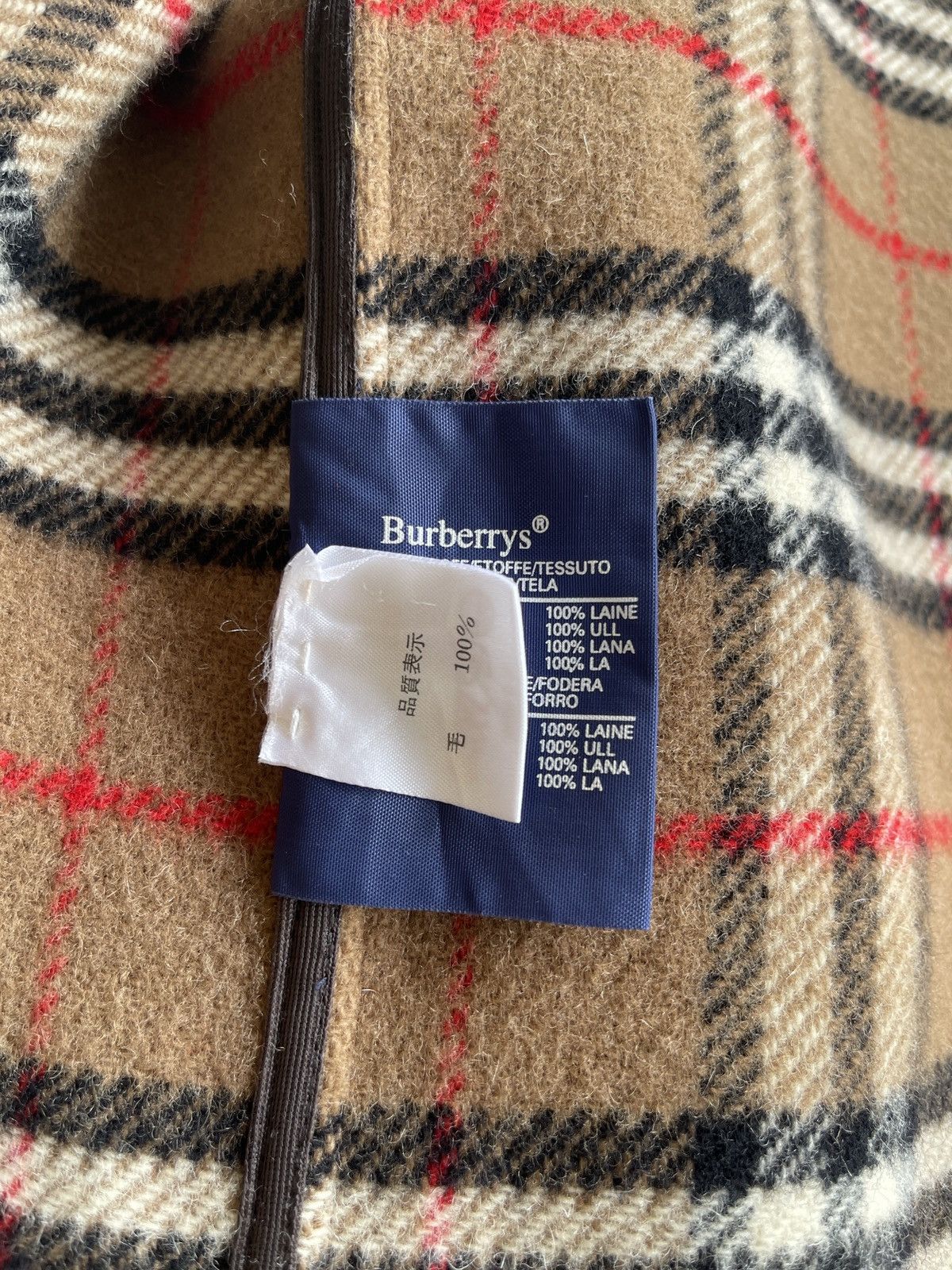 Burberry Vintage Burberrys Nova Checked England Duffle Coat Size US M / EU 48-50 / 2 - 11 Thumbnail