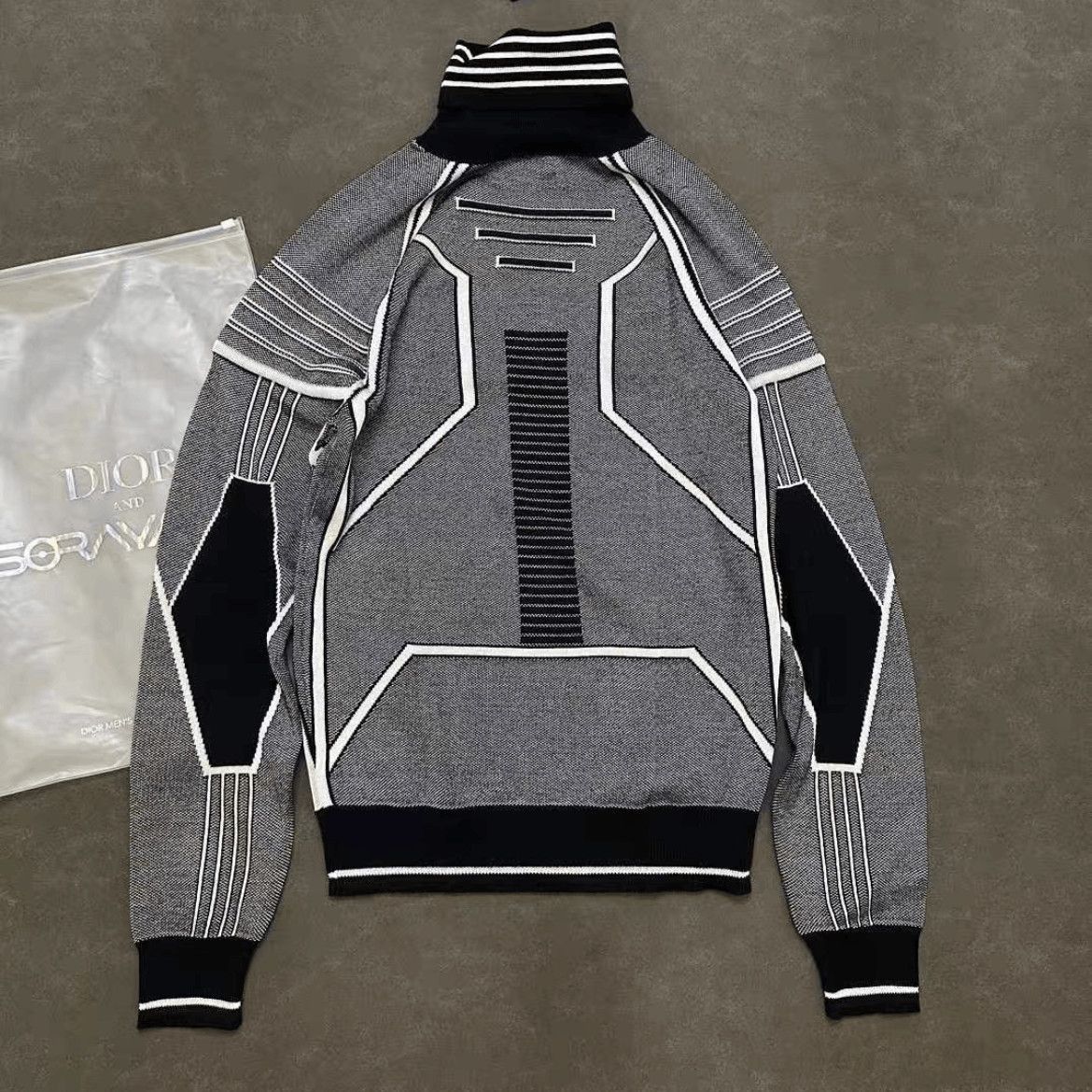 Dior Dior x Soroyama Tech Knitwear Turtleneck-2507 Size US M / EU 48-50 / 2 - 6 Thumbnail