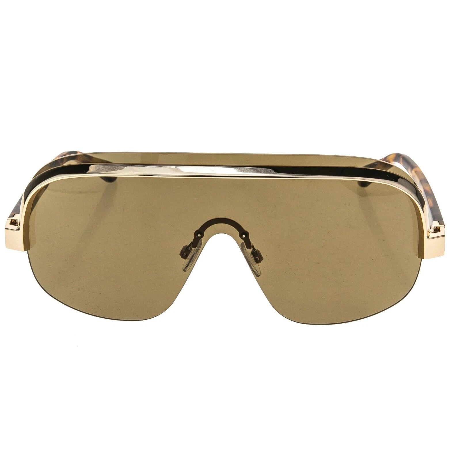 Palm Angels PALM ANGELS PERI10I 10I KING Brown Havana Mask Unisex Size ONE SIZE - 6 Thumbnail