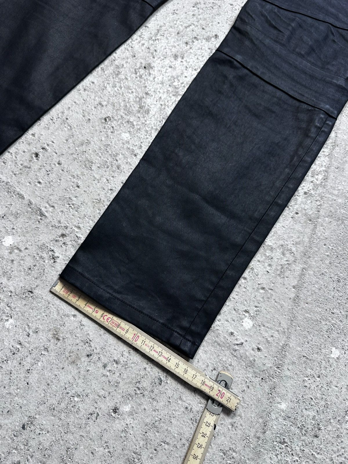 Vivienne Westwood Vivienne Westwood Black Biker Pants Panelled Slim Fit Size US 34 / EU 50 - 18 Thumbnail