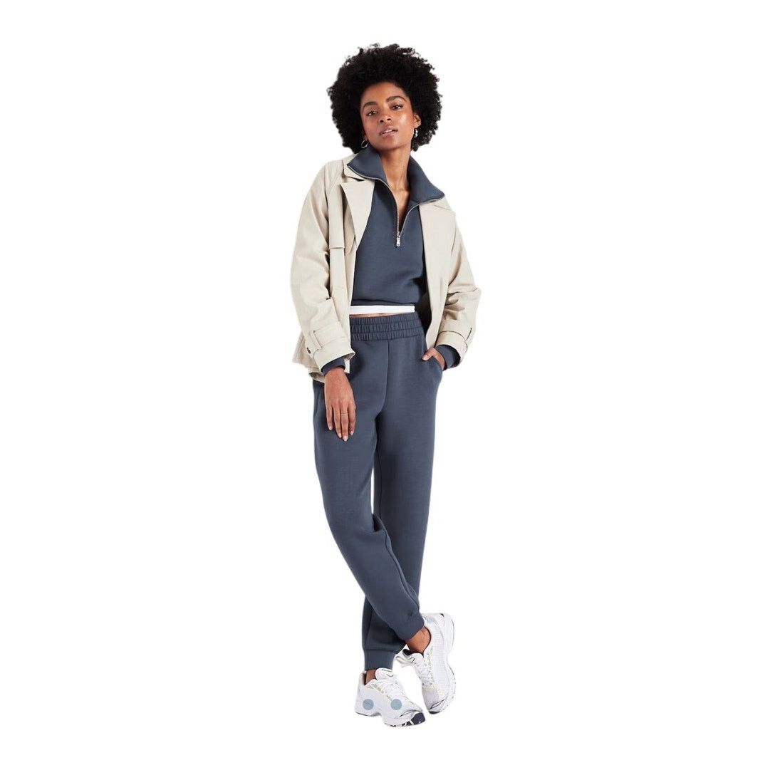 Old Navy Half Zip Bounce Fleece Pullover with joggers Size medium Size 30" / US 8 / IT 44 - 12 Thumbnail