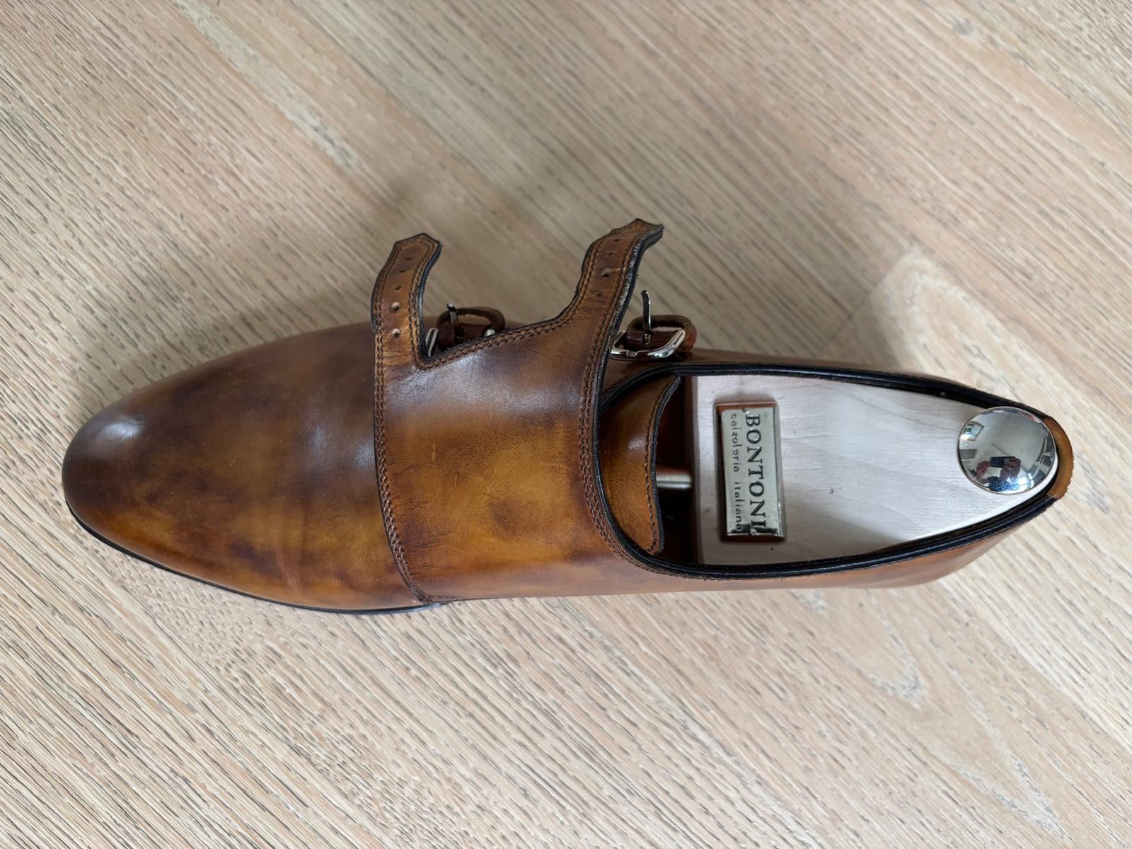 Bontoni Bontoni Via Condotti Double Monk Strap Size US 10.5 / EU 43-44 - 5 Thumbnail