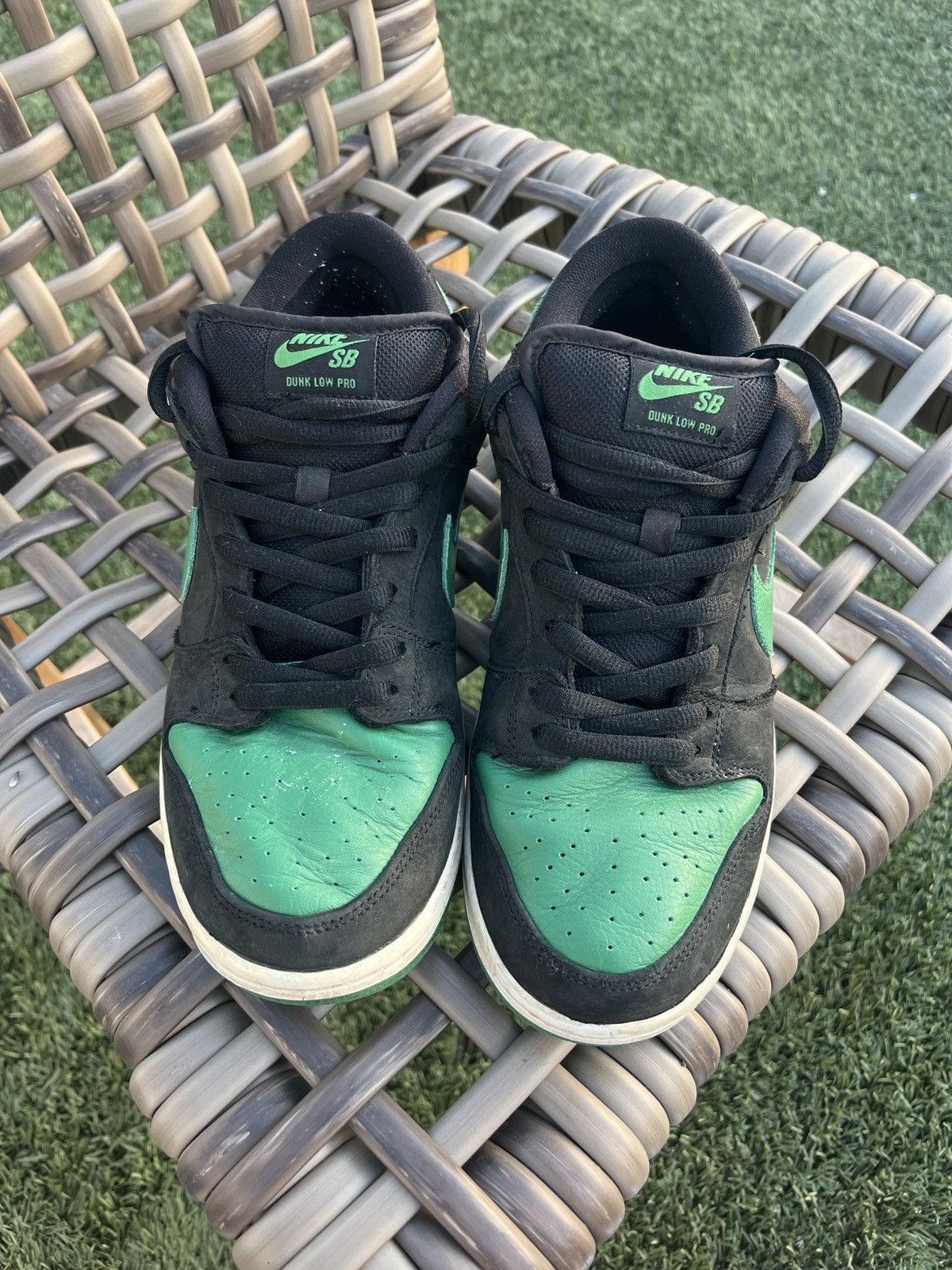 Nike SB Nike Dunk Low Pro Black Pine Size US 10.5 / EU 43-44 - 3 Thumbnail