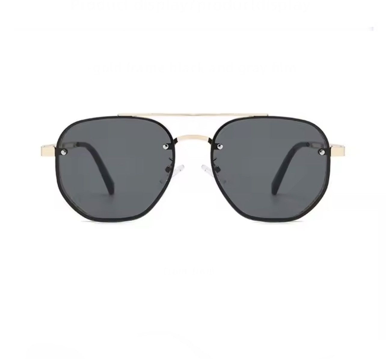 Other Luxury Square Aviator Sunglasses for Men & Women Lightweight Size ONE SIZE - 3 Thumbnail