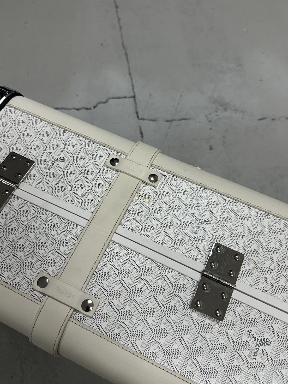 Goyard Goyard Bourget PM Trolley Suitcase White 23L Size ONE SIZE - 10 Thumbnail