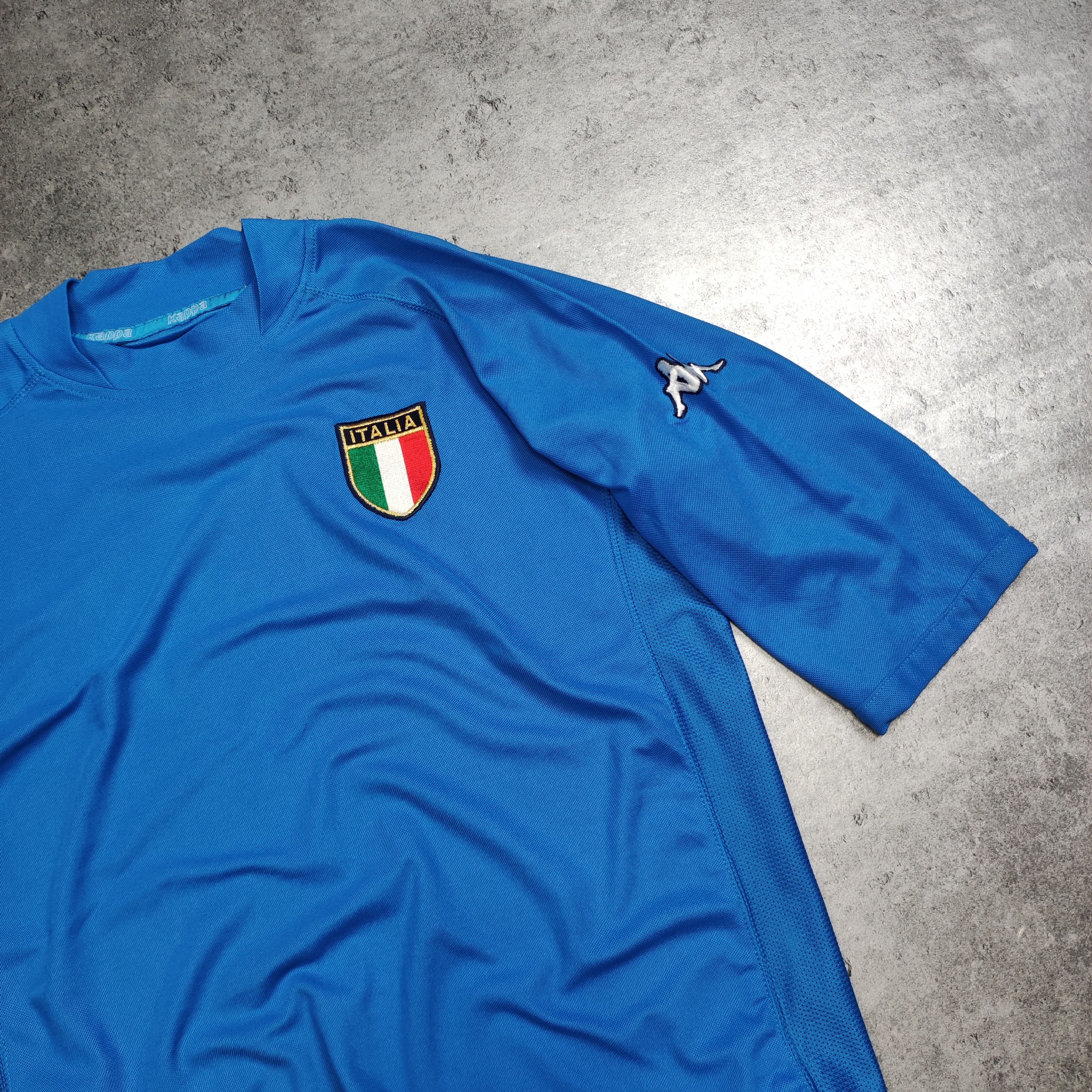 Vintage RARE Football Italy 2000 EURO Home Kappa Jersey Size US L / EU 52-54 / 3 - 3 Thumbnail