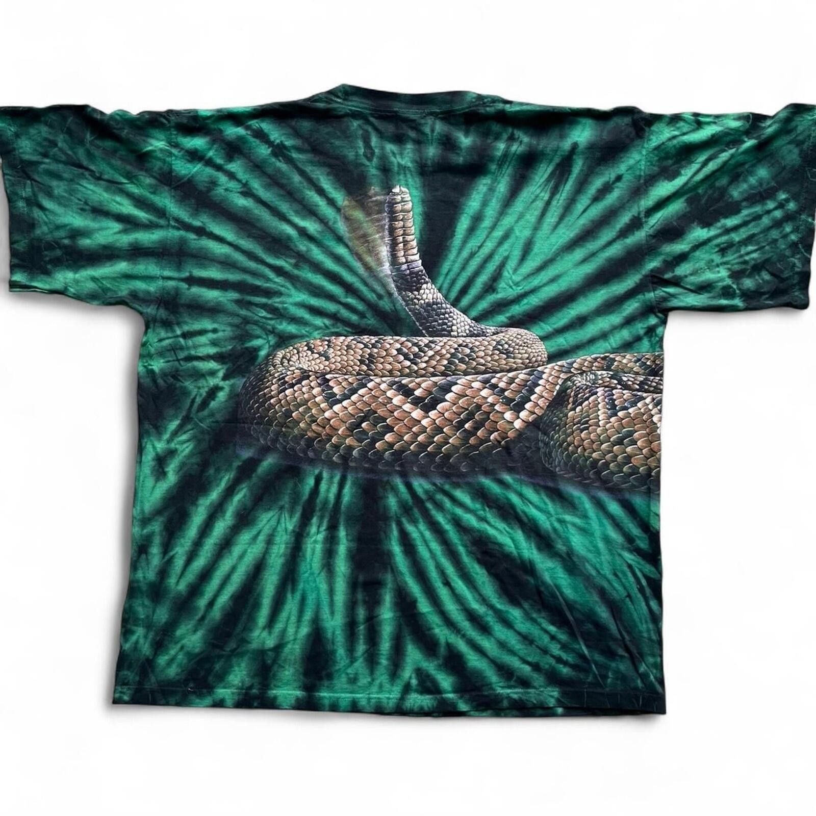 Other Vintage Rattlesnake Wrap-Around Tie-Dye Double-Sided Shirt Size US XXL / EU 58 / 5 - 3 Thumbnail