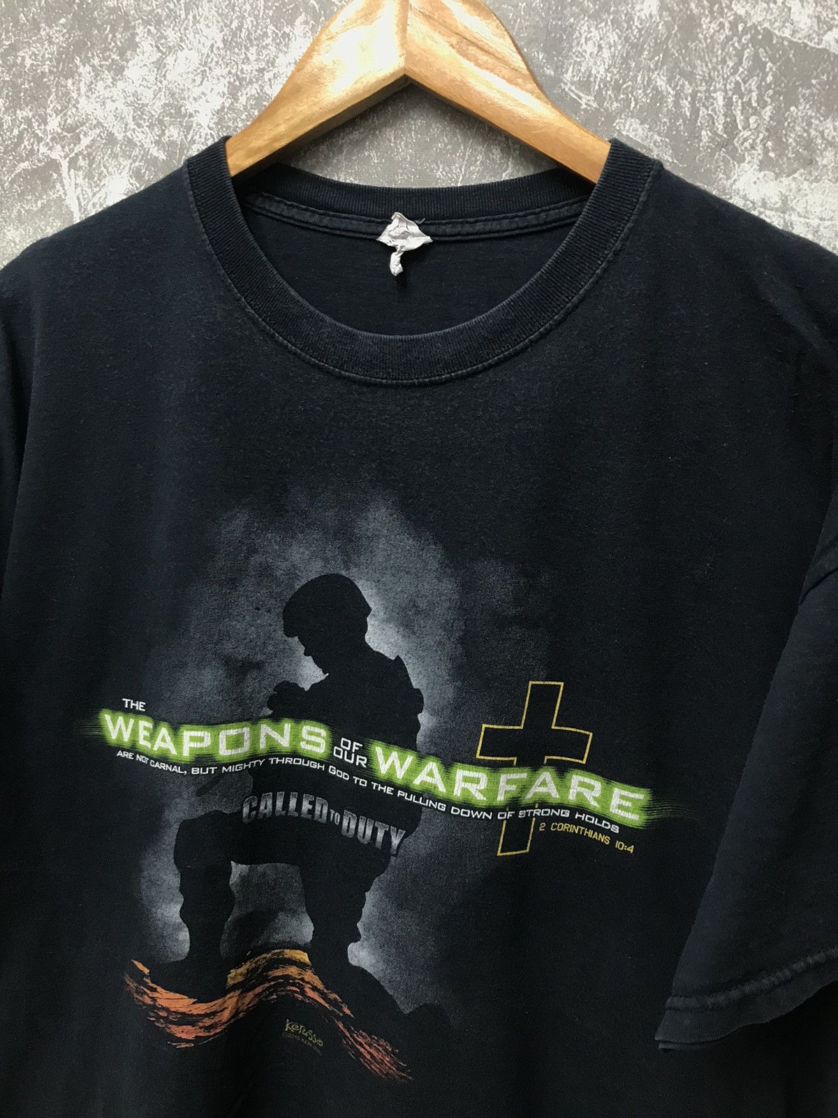 Playstation × Vintage Vintage Called Of Duty Game Promo Tee Size US XL / EU 56 / 4 - 2 Thumbnail