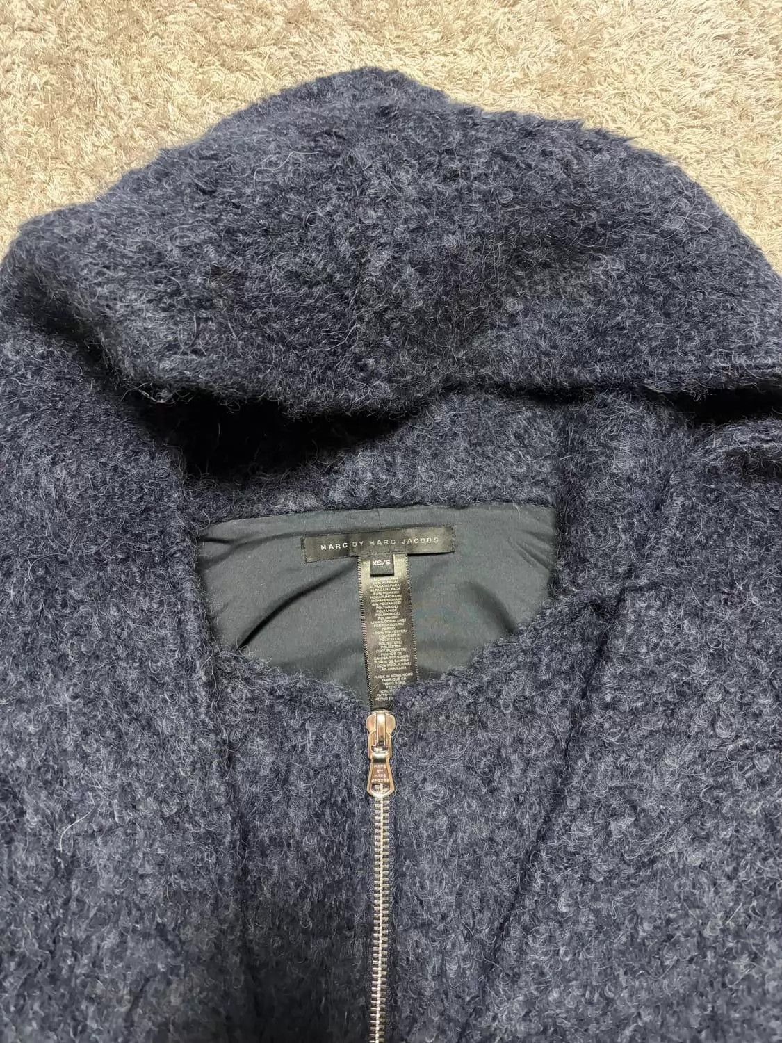 Marc Jacobs Marc Jacobs Vintage Prussian Wool Scarf-Collar Unisex Jacket Size XS / US 0-2 / IT 36-38 - 6 Thumbnail