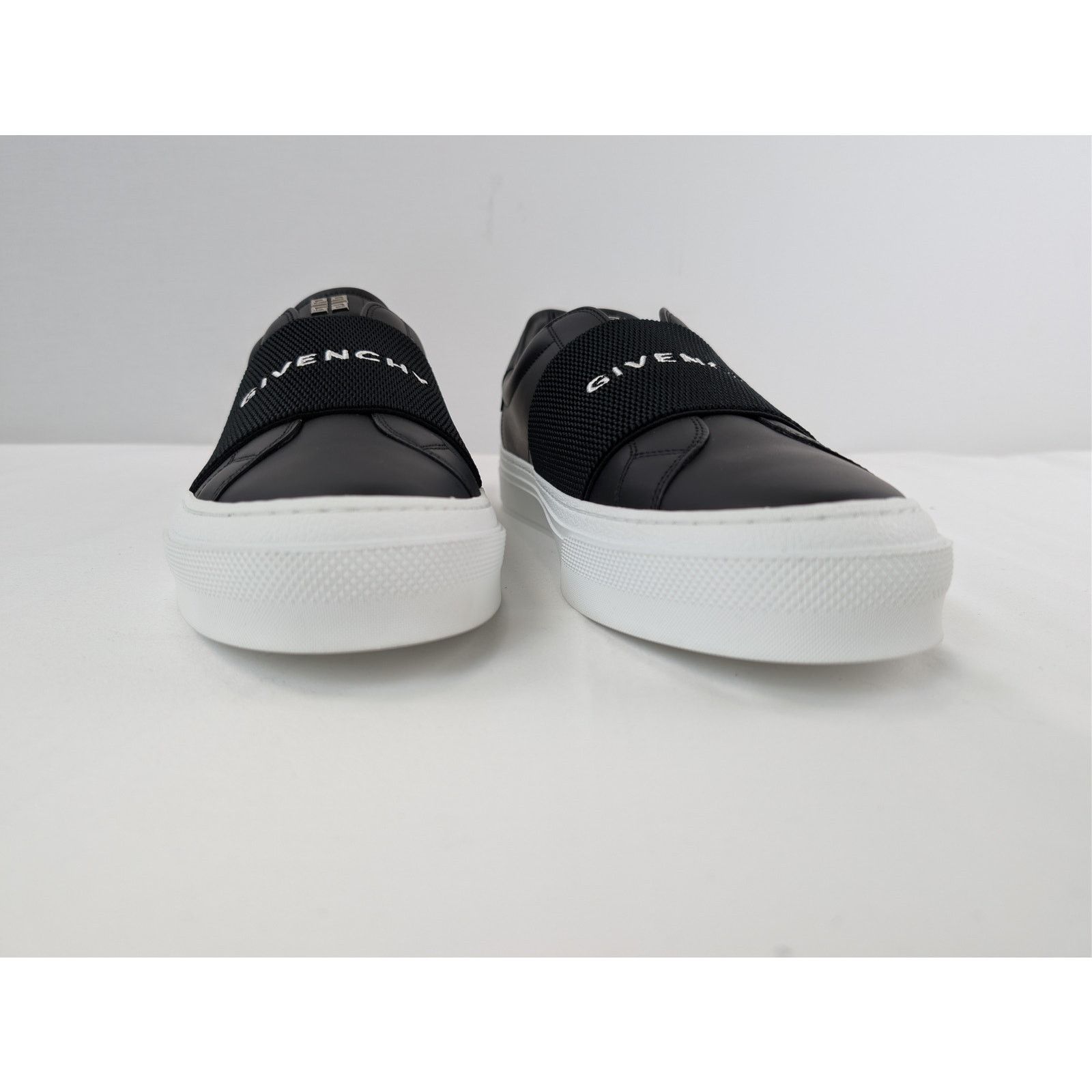 Givenchy o1rshd1 100% Calf Leather City Sport Sneakers in Black Size US 14 / EU 47 - 5 Thumbnail