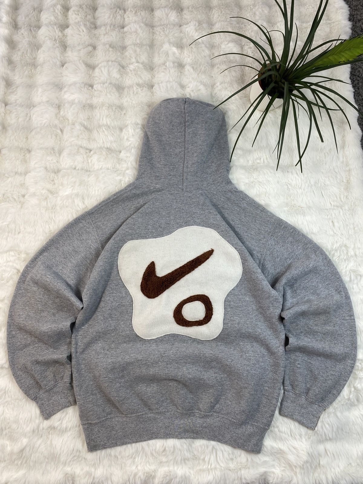 Japanese Brand × Nike × Vintage Nike Custom Skeleton Hoodie Skull Bones Vintage Y2K Size US S / EU 44-46 / 1 - 5 Thumbnail
