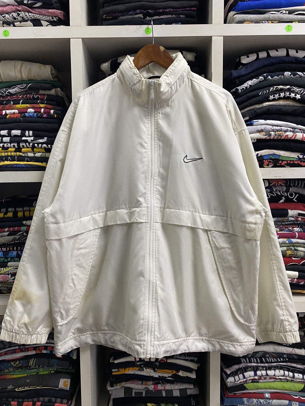 Nike × Vintage Vintage Nike Windbreaker Size US XL / EU 56 / 4 - 3 Thumbnail