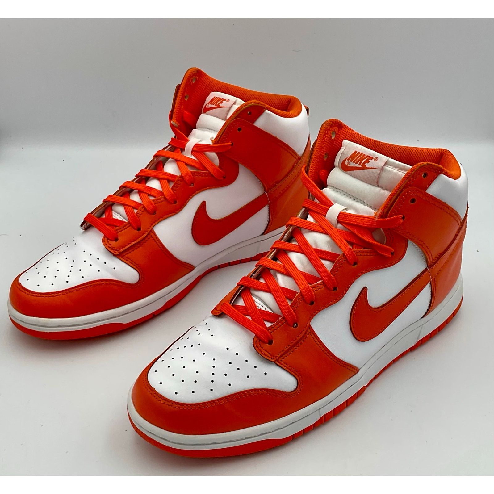 Nike Nike Dunk Hi Retro Orange White Syracuse DD1399-101 Sz 11 Size US 11 / EU 44 - 6 Thumbnail