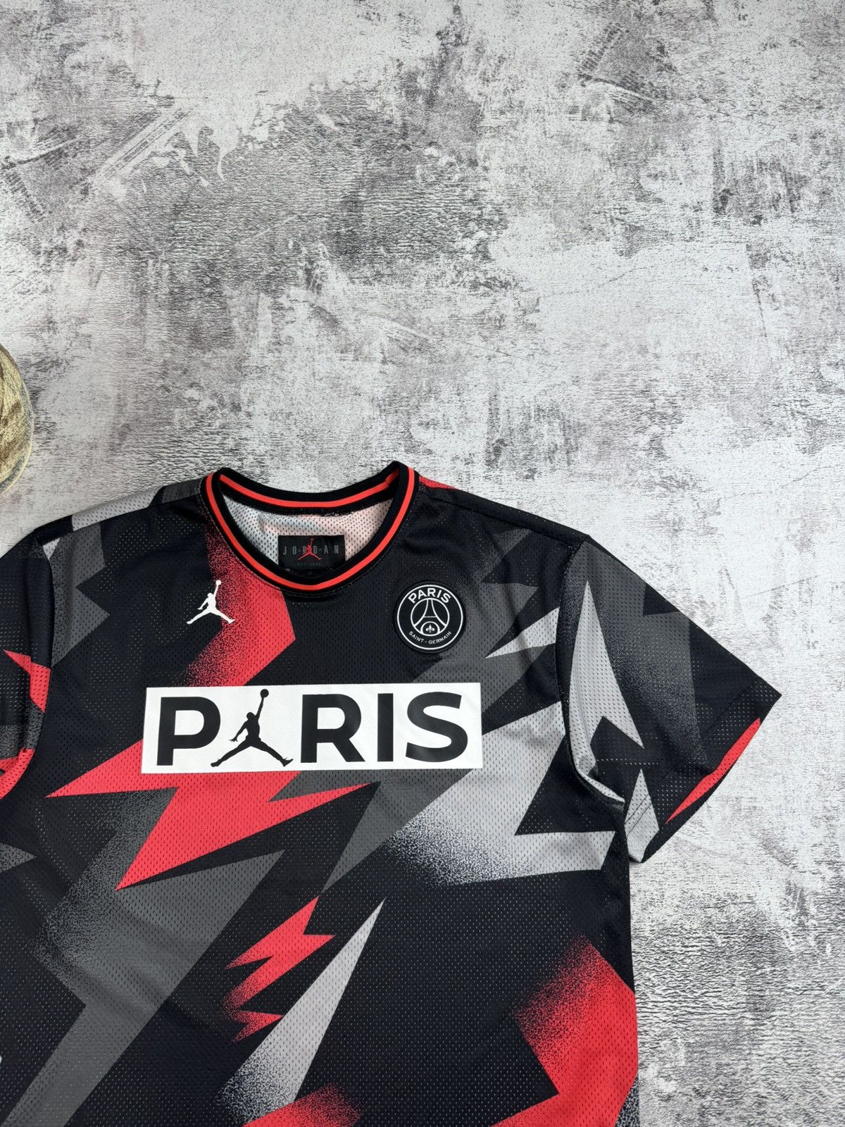 Jordan Brand Paris Saint Germain PSG Jordan Men’s M Size Soccer Football T Shirt Jersey Kit Size US M / EU 48-50 / 2 - 6 Thumbnail