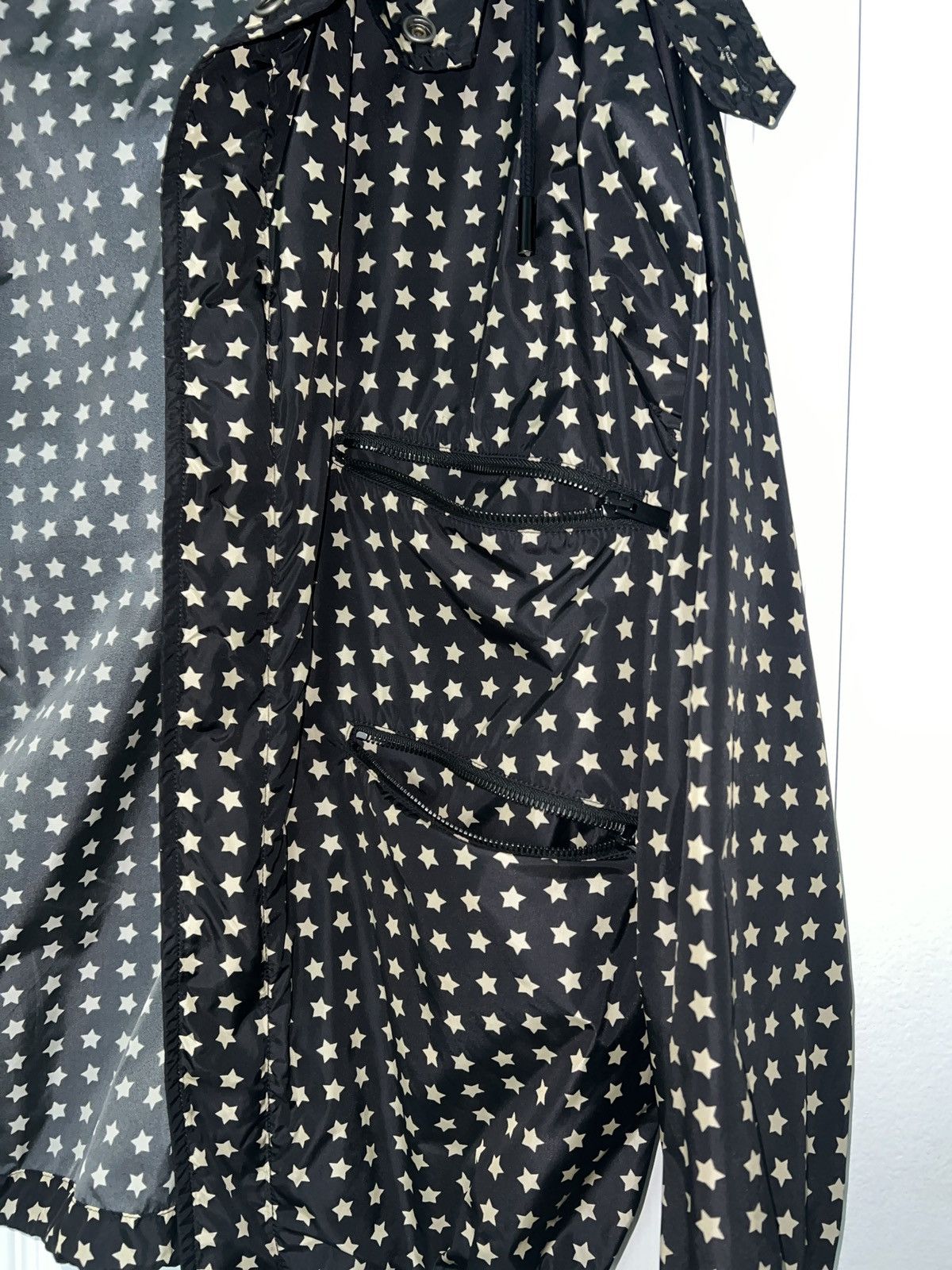 Saint Laurent Paris Star print windbreaker Size US S / EU 44-46 / 1 - 6 Thumbnail