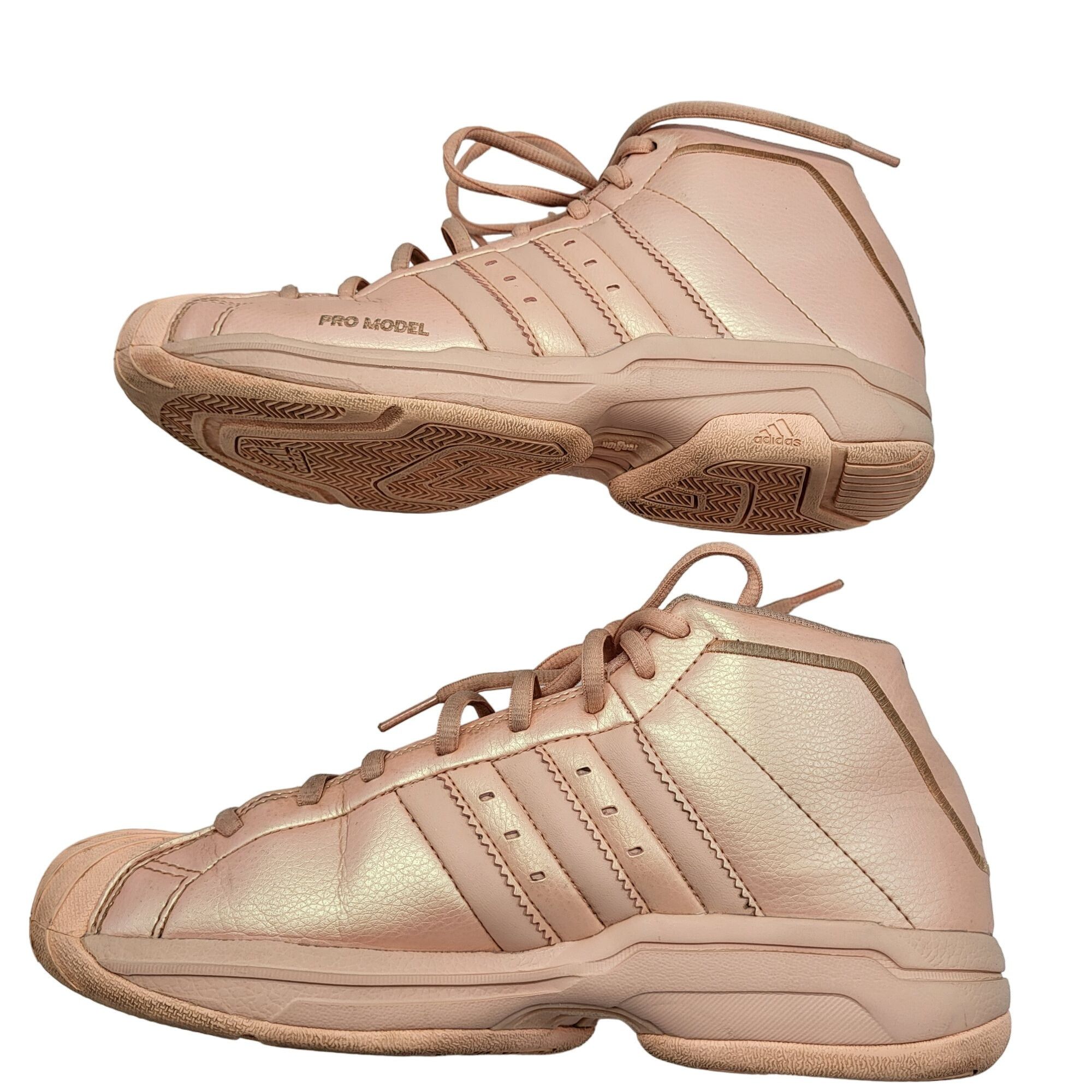 Adidas Adidas Pro Model 2G Glow Metallic Pink High Top Sneakers 7.5 Size US 7.5 / EU 40-41 - 8 Thumbnail