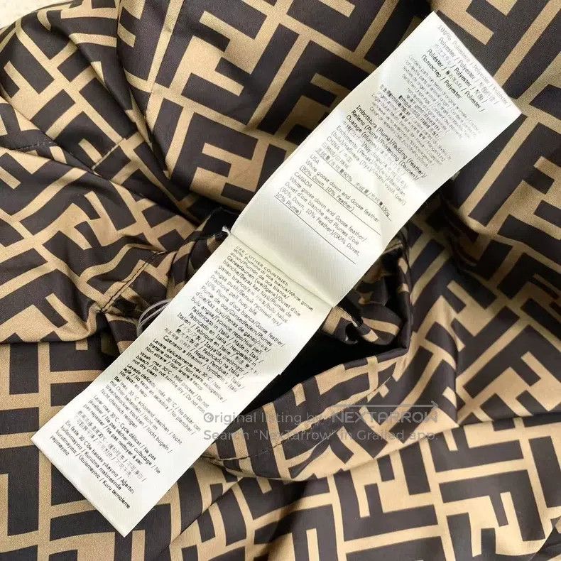 Fendi Fendi Double F Camouflage Full Print Two-Sided Wearable Do Size US L / EU 52-54 / 3 - 8 Thumbnail