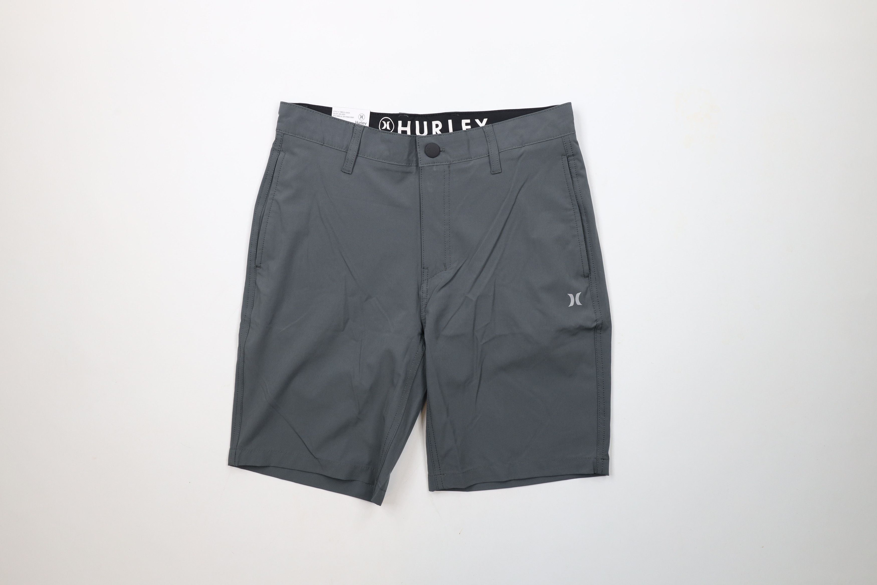 Hurley × Vintage New Hurley Above Knee Hybrid Shorts Stretch Gray Reflective Size US 30 / EU 46 - 1 Thumbnail