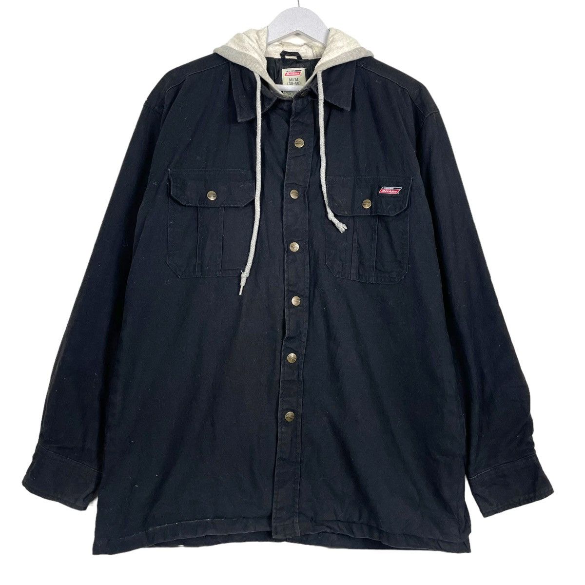 Dickies 🔥DICKIES BUTTON CHORE WORKER HOODIE JACKET Size US M / EU 48-50 / 2 - 1 Thumbnail