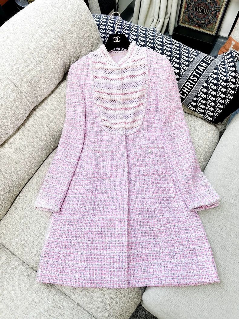 Chanel Chanel Mixed-color hollow pearl heavy industry long-sleeve Size S / US 4 / IT 40 - 2 Thumbnail