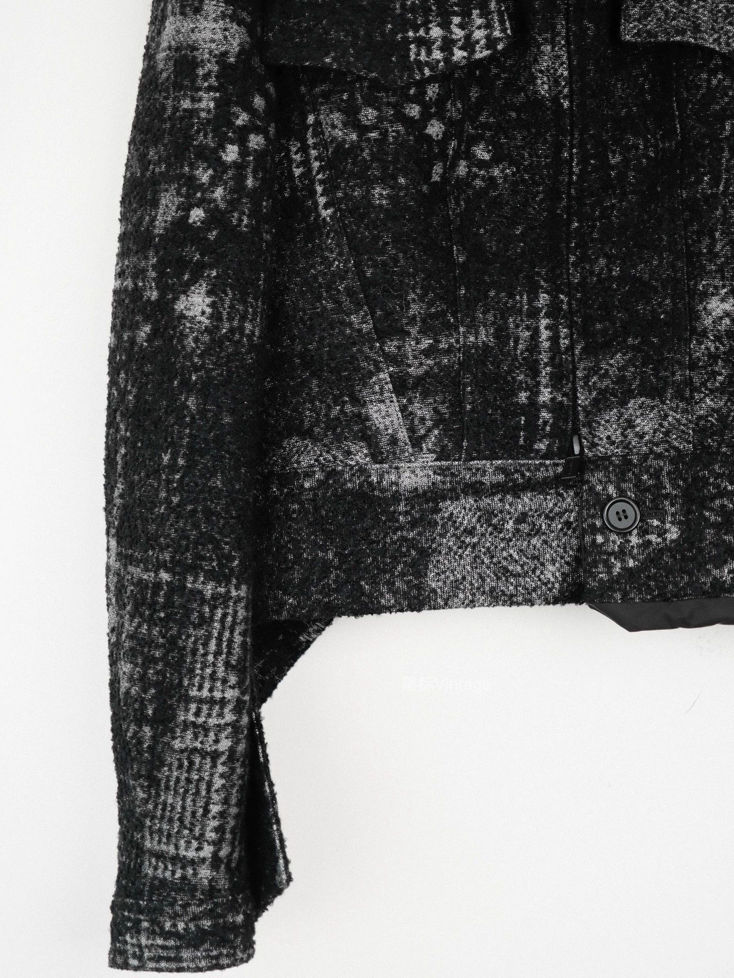 Yohji Yamamoto Yohji Yamamoto 24AW Vintage Jacquard Zip Jacket Women's Size S / US 4 / IT 40 - 4 Thumbnail