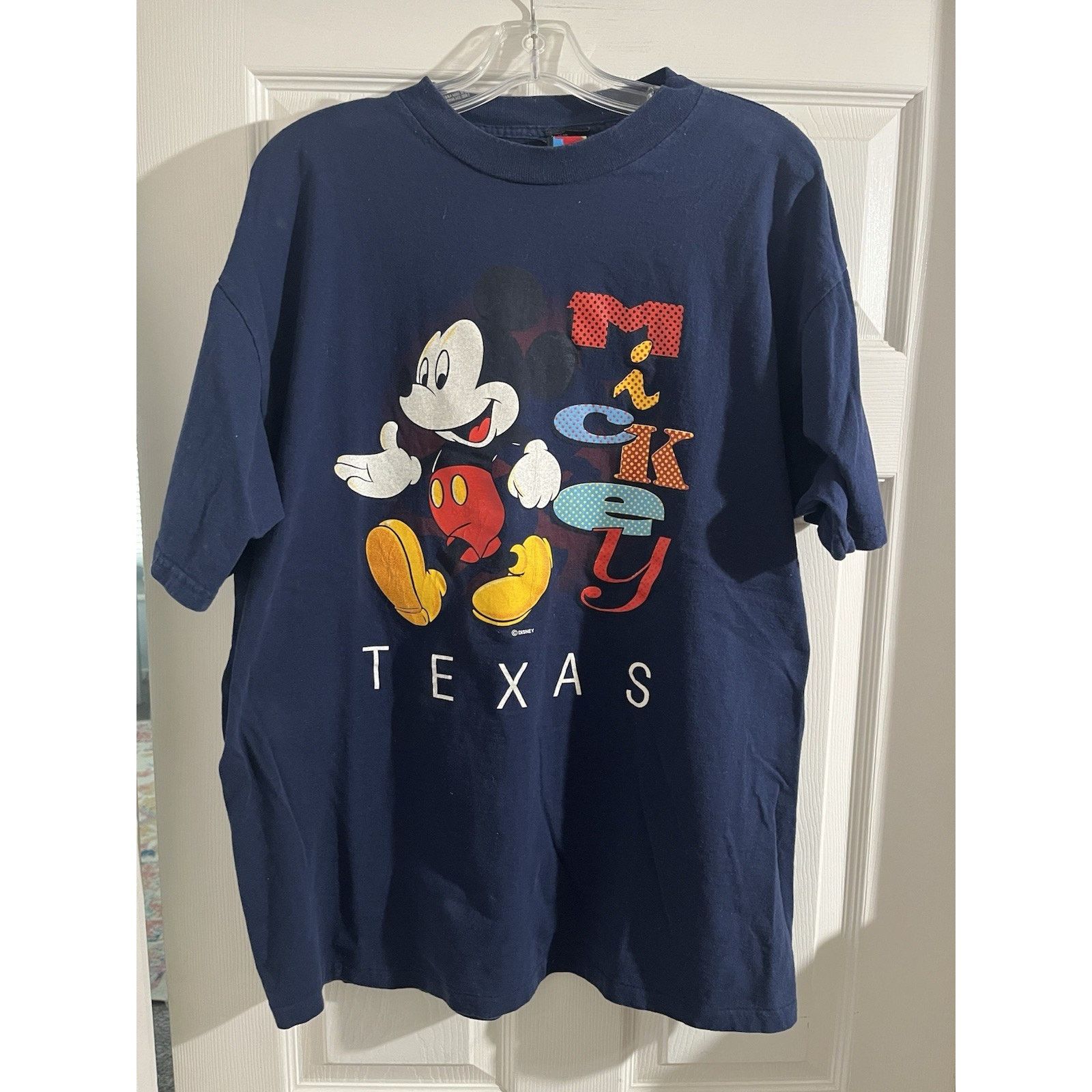 Mickey Unlimited Vintage Disney Unlimited Mickey Mouse Texas Short Sz XL Blue Size US XL / EU 56 / 4 - 1 Thumbnail