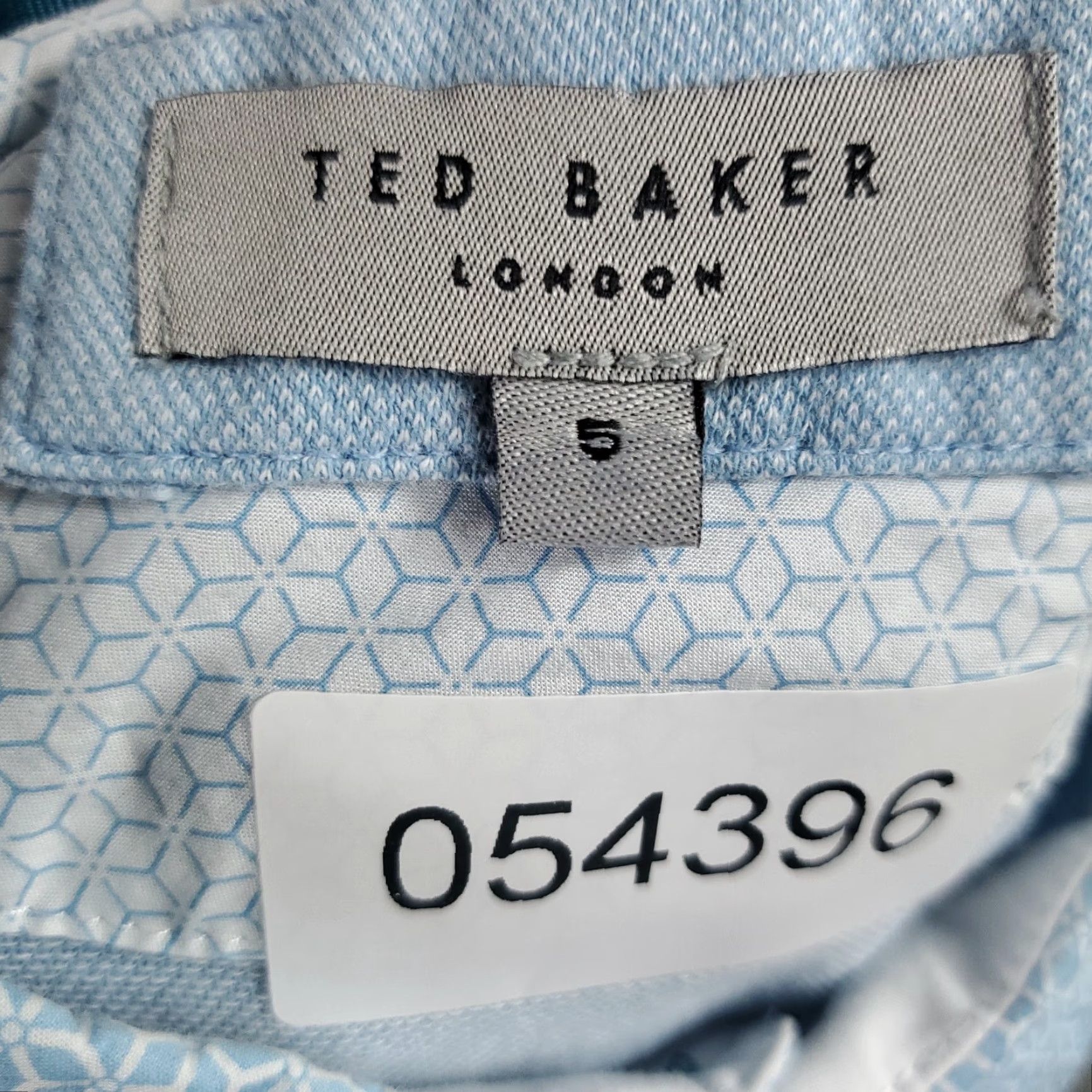 Ted Baker Ted Baker Polo Shirt Mens Size 5 Blue Casual Short Sleeve Regular Fit Size US S / EU 44-46 / 1 - 7 Thumbnail