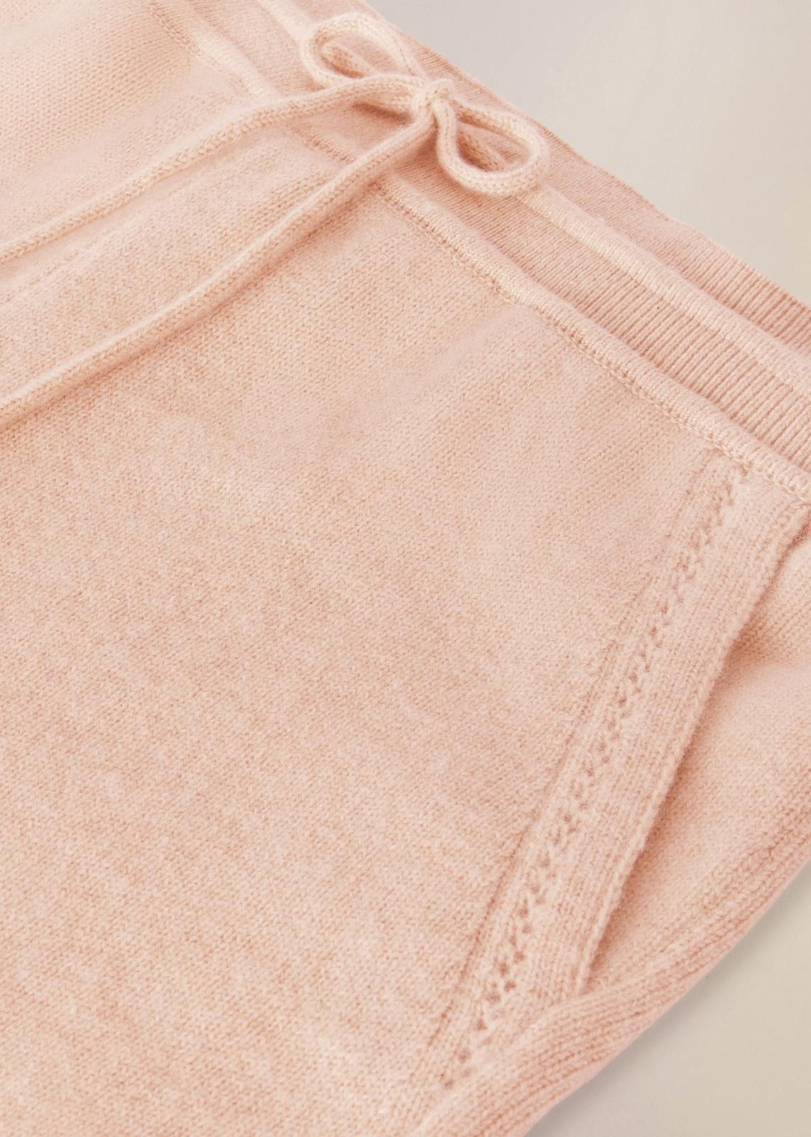 Loro Piana o1srvl11e1024 Cocooning Fine Ajour Short in Pink Size 27" / US 4 / IT 40 - 4 Thumbnail