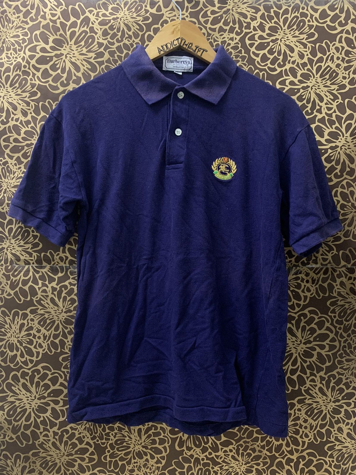 Burberry VINTAGE BURBERRYS EMBROIDERED LOGO Size US L / EU 52-54 / 3 - 1 Thumbnail