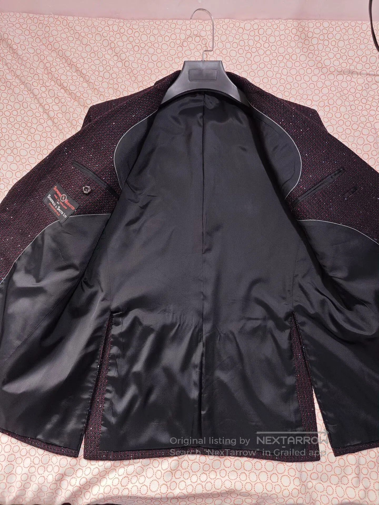 Japanese Brand Custom British Wool Blend Suit. Size US M / EU 48-50 / 2 - 6 Thumbnail
