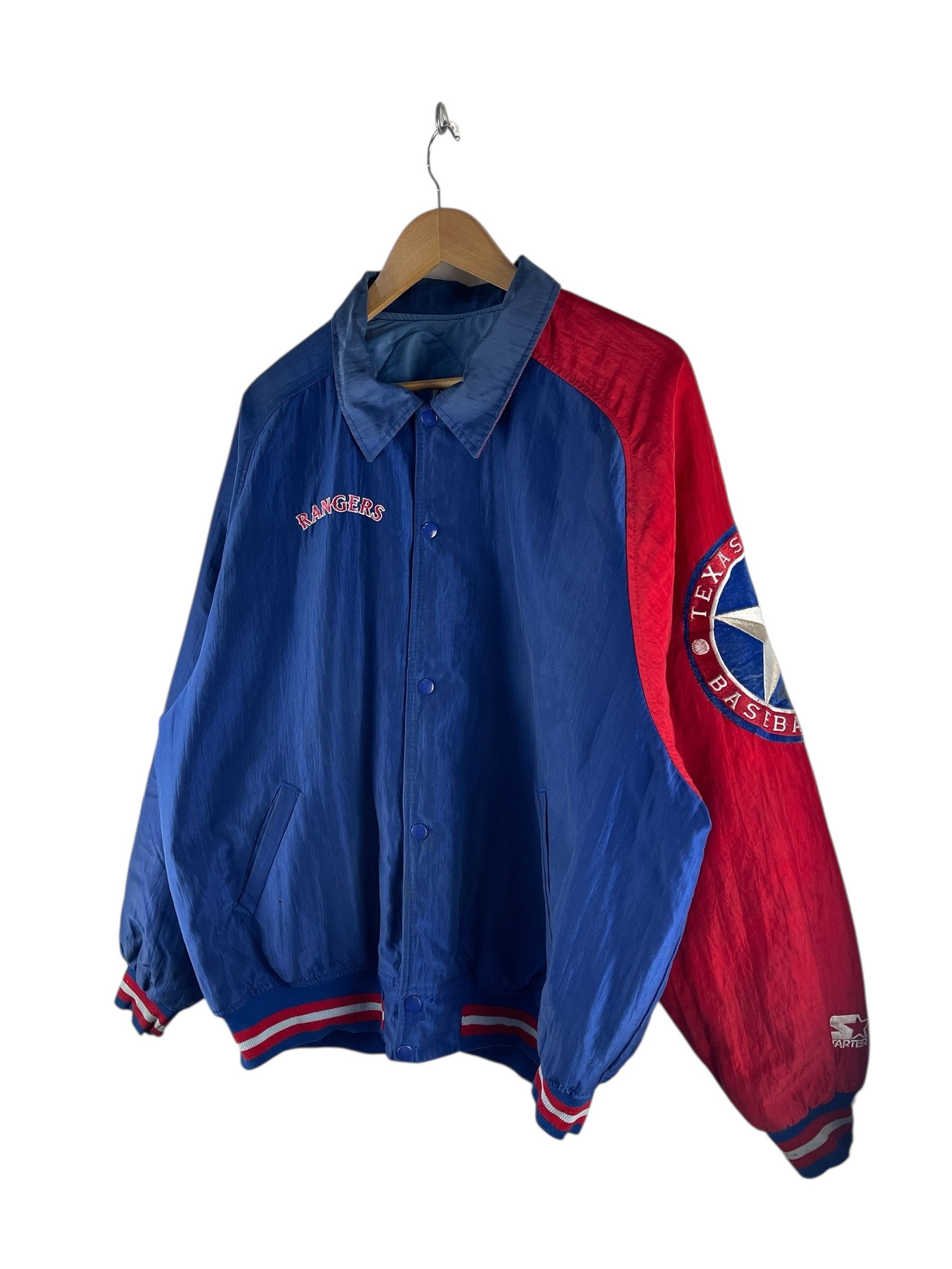 Starter Vintage starter Texas Rangers bomber puffer jacket Size US XL / EU 56 / 4 - 5 Thumbnail