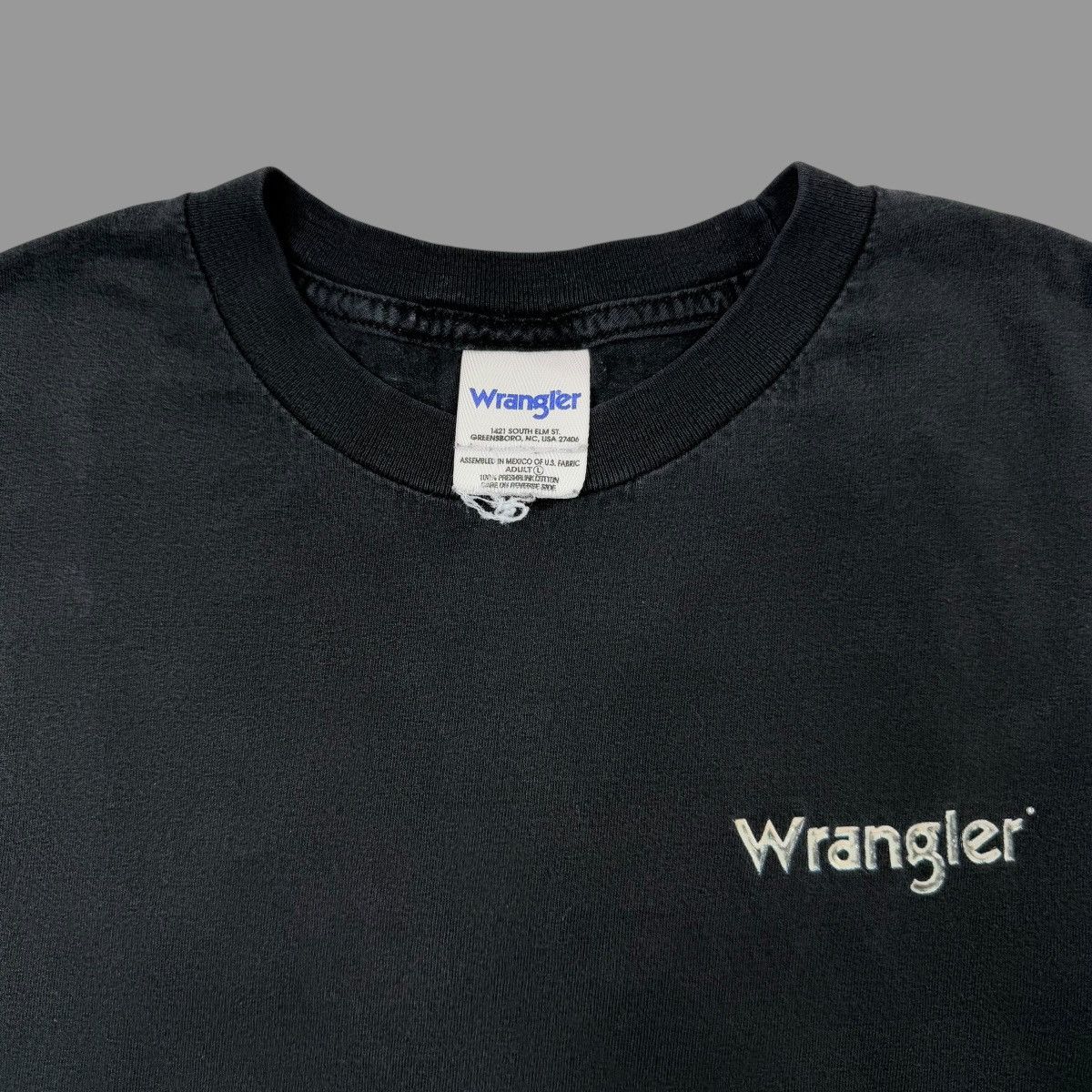 Vintage × Wrangler Vintage sleeveless wrangler tshirt Size US L / EU 52-54 / 3 - 4 Thumbnail