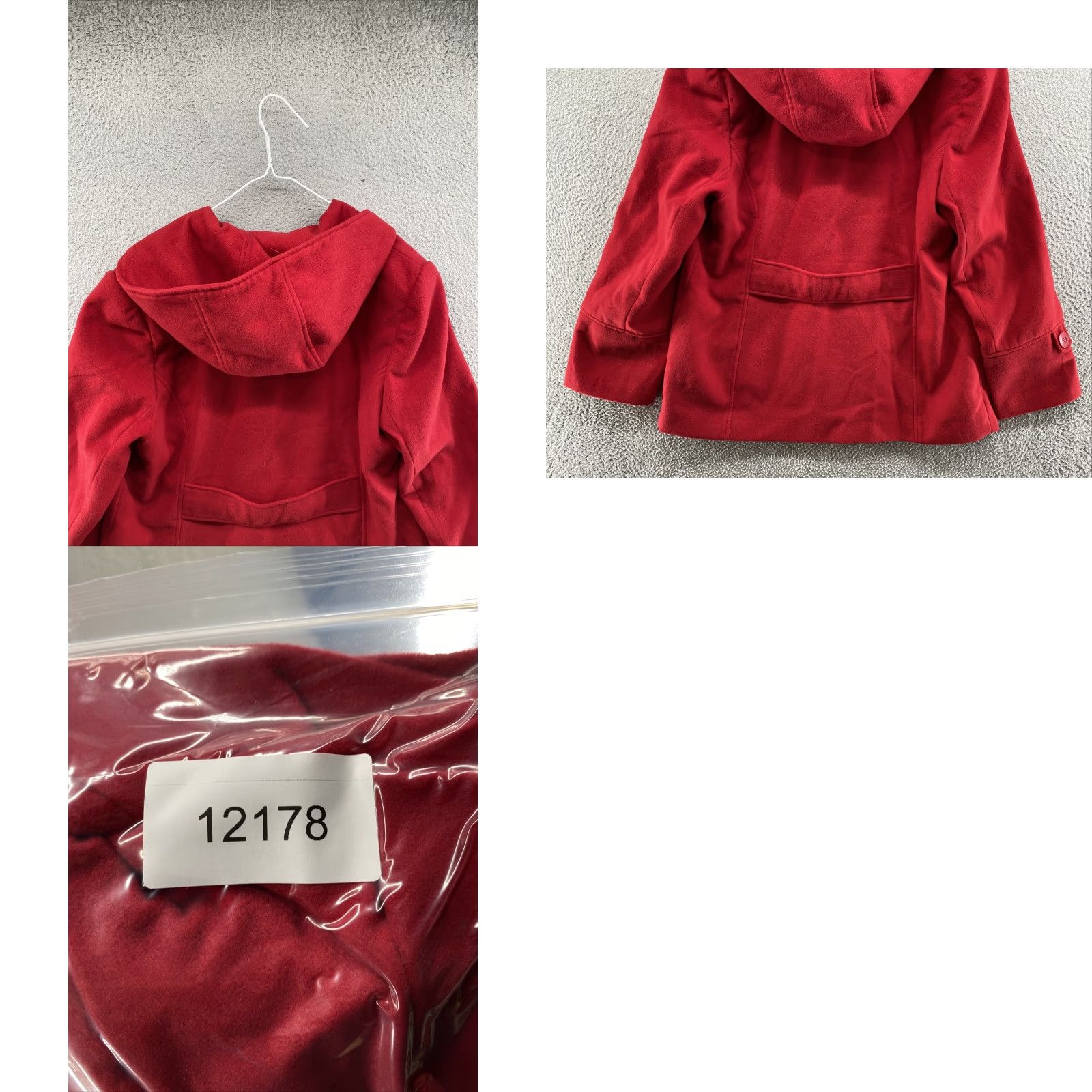 Mackintosh Mackintosh New England Red Button Up Hooded Lined Jacket Women’s Size XL NEW Size XL / US 12-14 / IT 48-50 - 9 Thumbnail