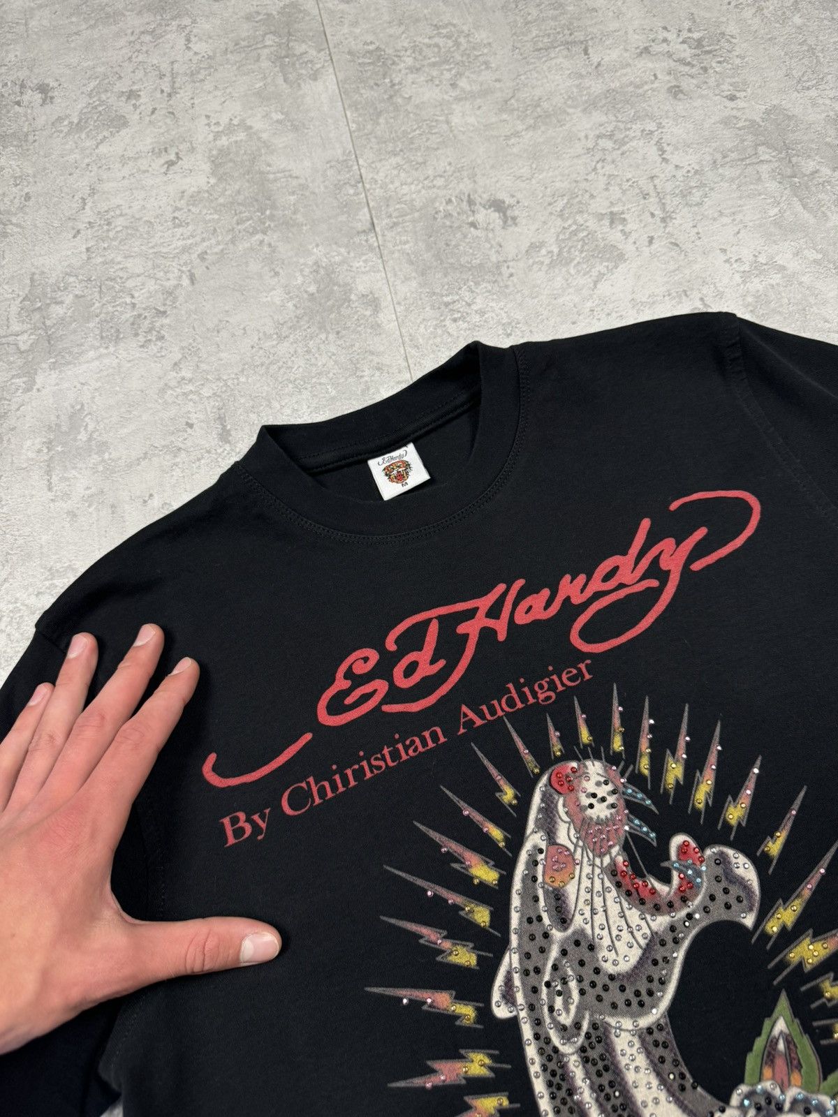 Ed Hardy Vintage Ed Hardy By Christian Audigier Tiger Logo T-Shirt Size US M / EU 48-50 / 2 - 5 Thumbnail