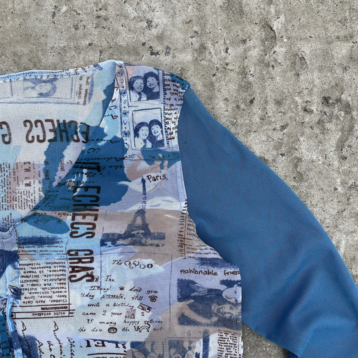 Japanese Brand × Vintage Vintage Japanese Style Long-sleeve T-shirts Avantgarde Y2K Size L / US 10 / IT 46 - 6 Thumbnail