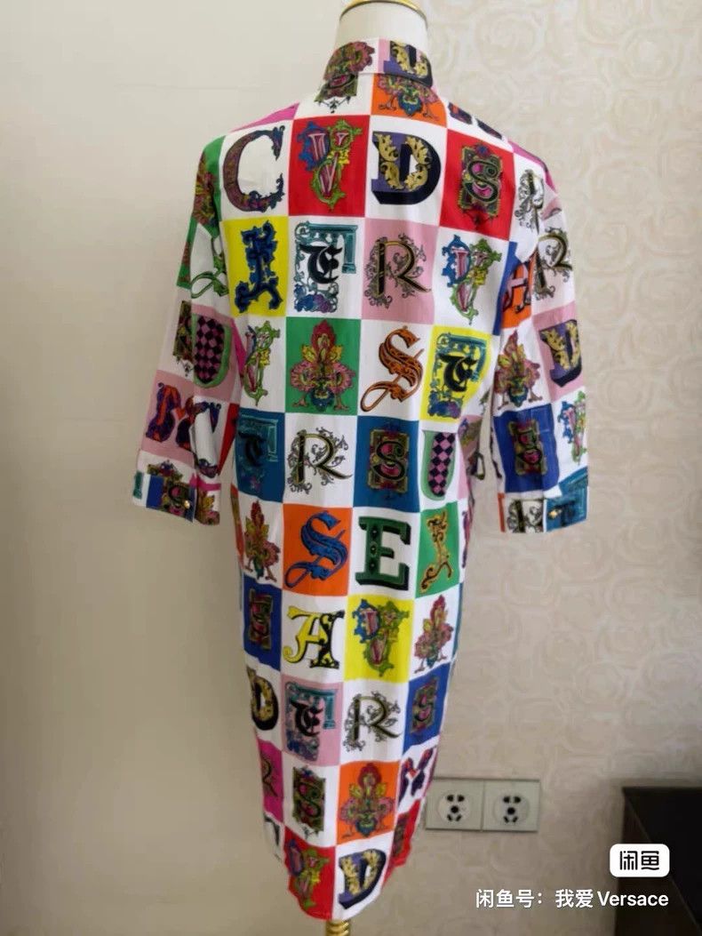 Versace Versace Shirt dress Size L / US 10 / IT 46 - 5 Thumbnail