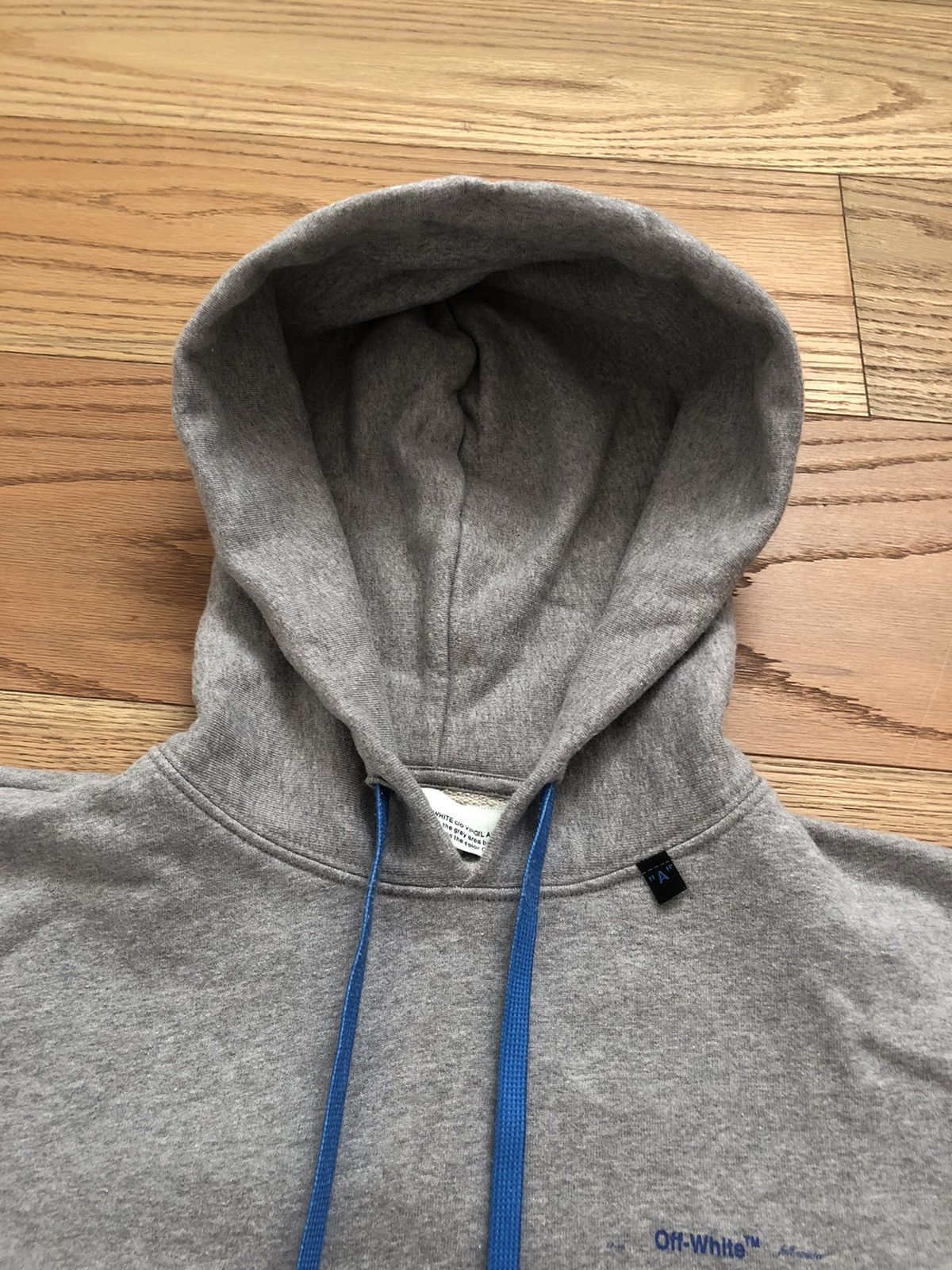 Off-White Off-white acrylic arrows hoodie aw19 medium Size US M / EU 48-50 / 2 - 3 Thumbnail