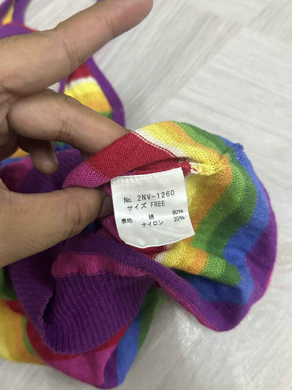 Hysteric Glamour Hysteric Glamour Knitwear Colourful Tank Top Size US XS / EU 42 / 0 - 6 Thumbnail