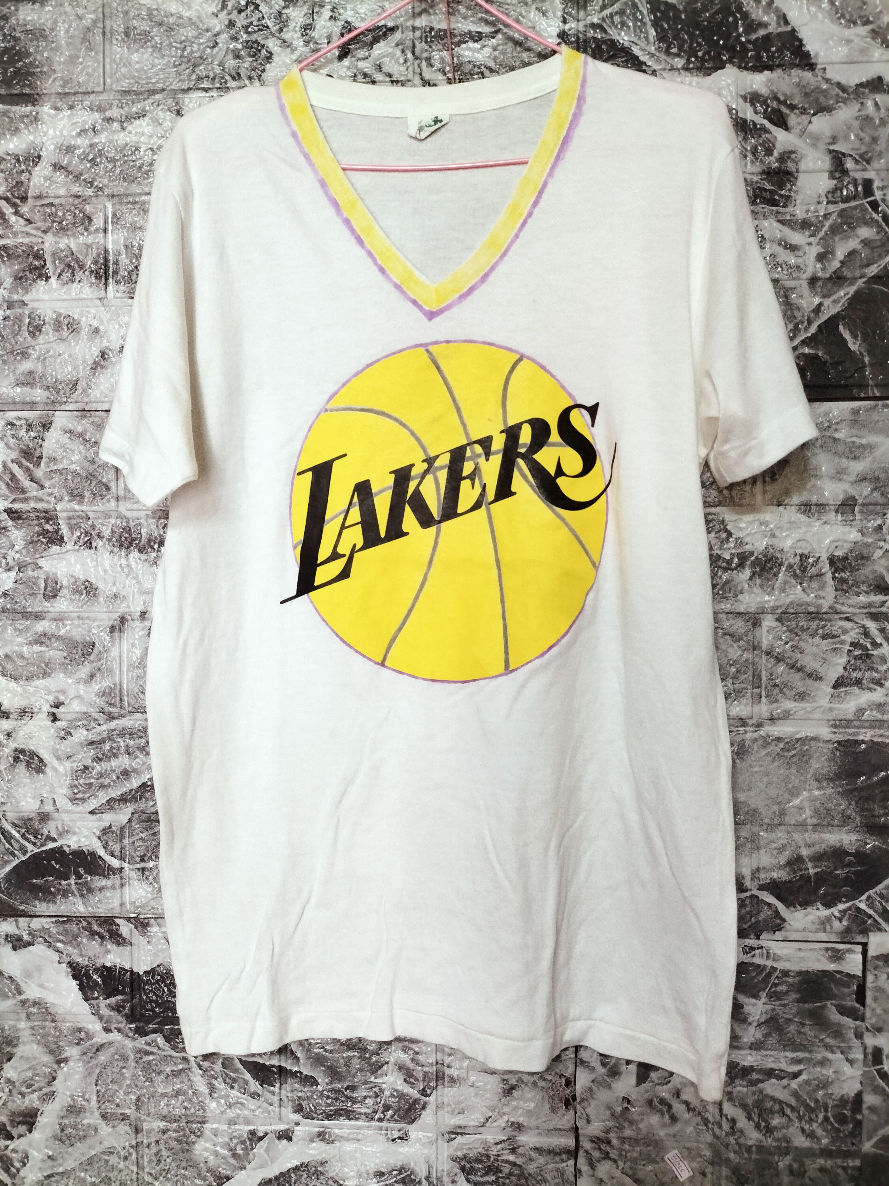 NBA SALE 💥OFFER ME Vintage 80s 90s LA LAKERS NBA basketball Size US L / EU 52-54 / 3 - 1 Thumbnail
