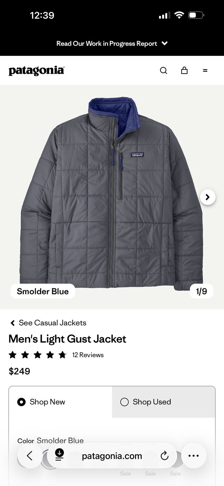 Patagonia Patagonia Light Gust Jacket Size US M / EU 48-50 / 2 - 7 Thumbnail
