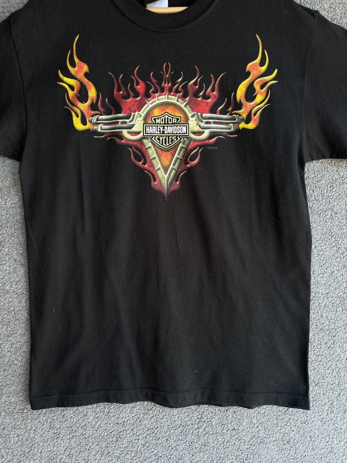 Harley Davidson Vintage Harley Davidson 2003 Las Vegas T Shirt x2 Size US XL / EU 56 / 4 - 3 Thumbnail