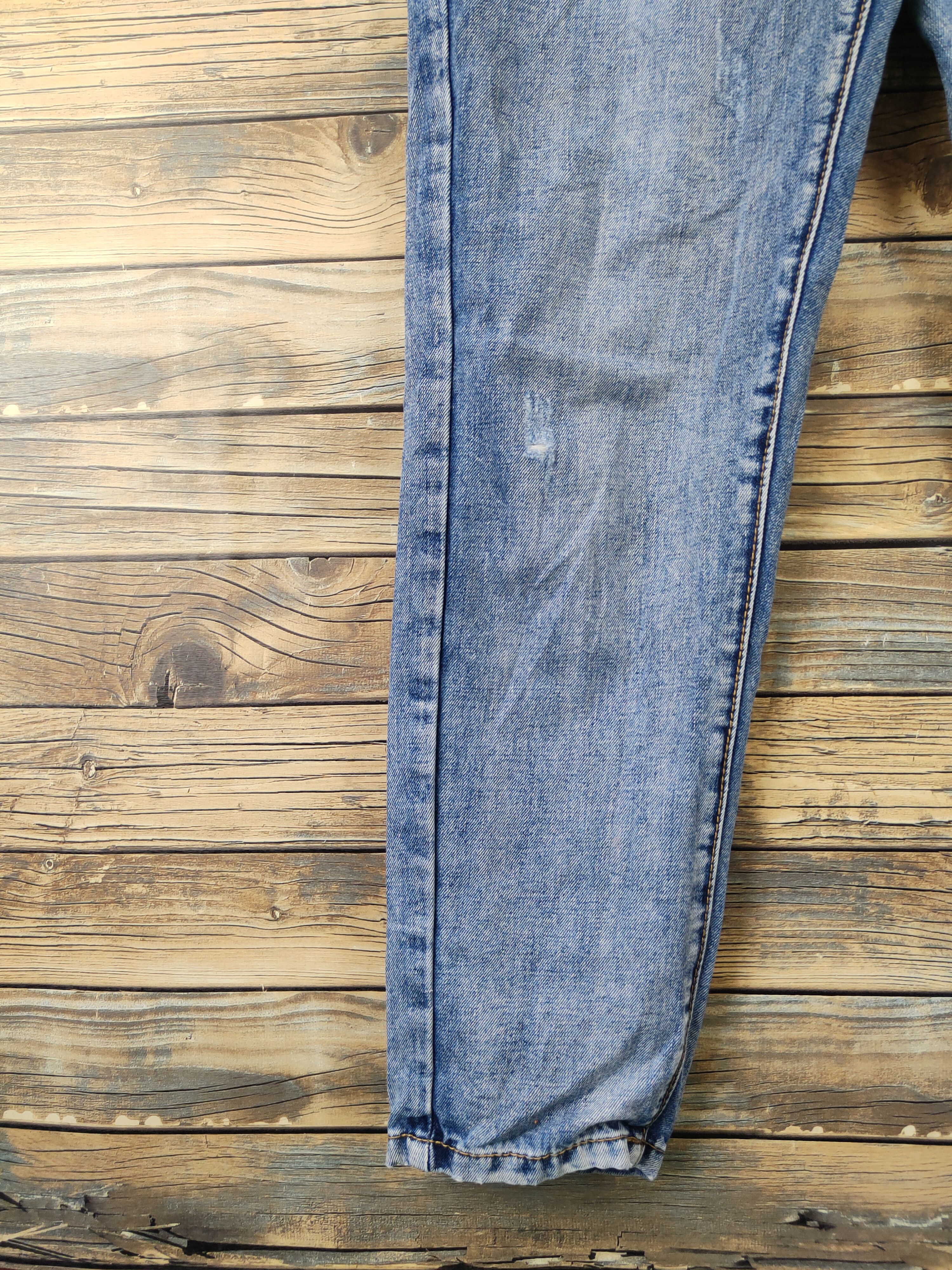 Japanese Brand × Vintage Vintage Japanese Brand Blue Denim Jumpsuits Size 31" - 7 Thumbnail
