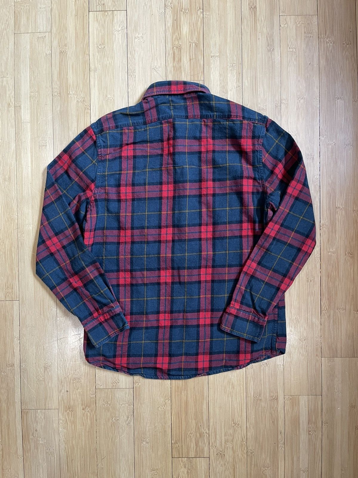 Taylor Stitch Taylor Stitch The Utility Shirt in Red and Navy Plaid Size US M / EU 48-50 / 2 - 2 Thumbnail