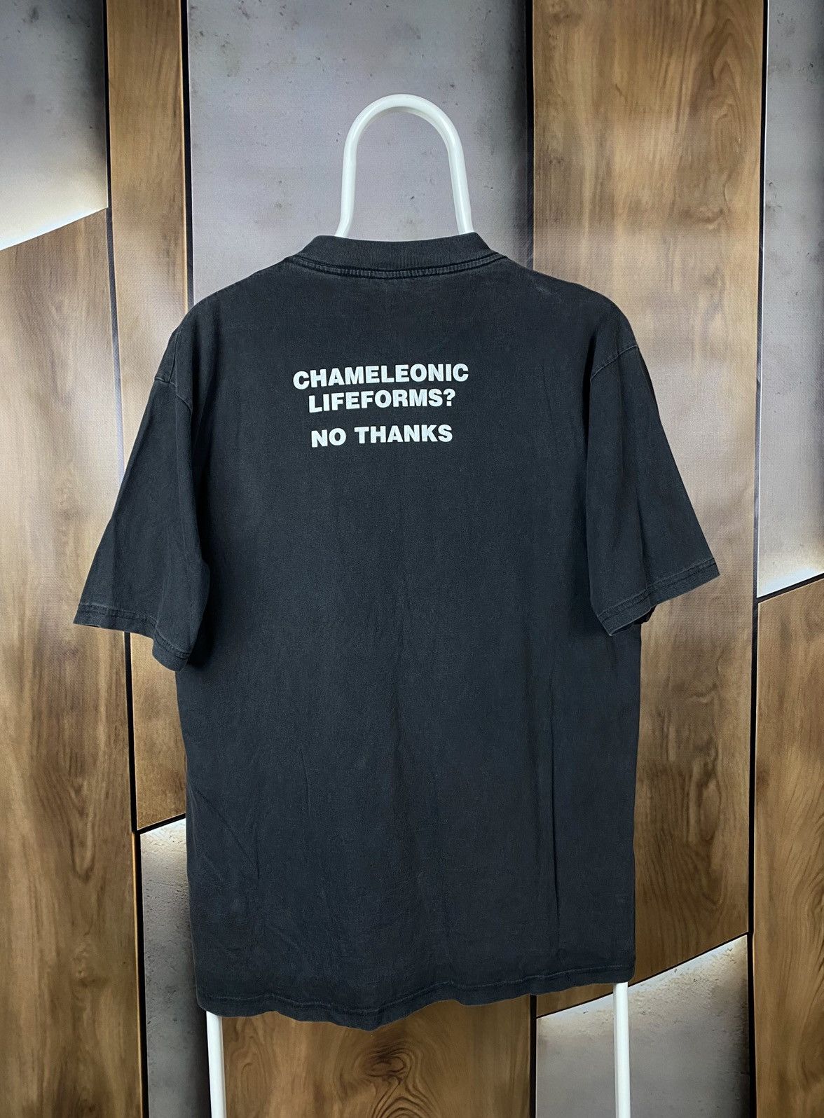 Vintage 🚀Vintage 90s T-Shirt Red Draft Movie TV Series VTG Tee🚀 Size US L / EU 52-54 / 3 - 9 Thumbnail
