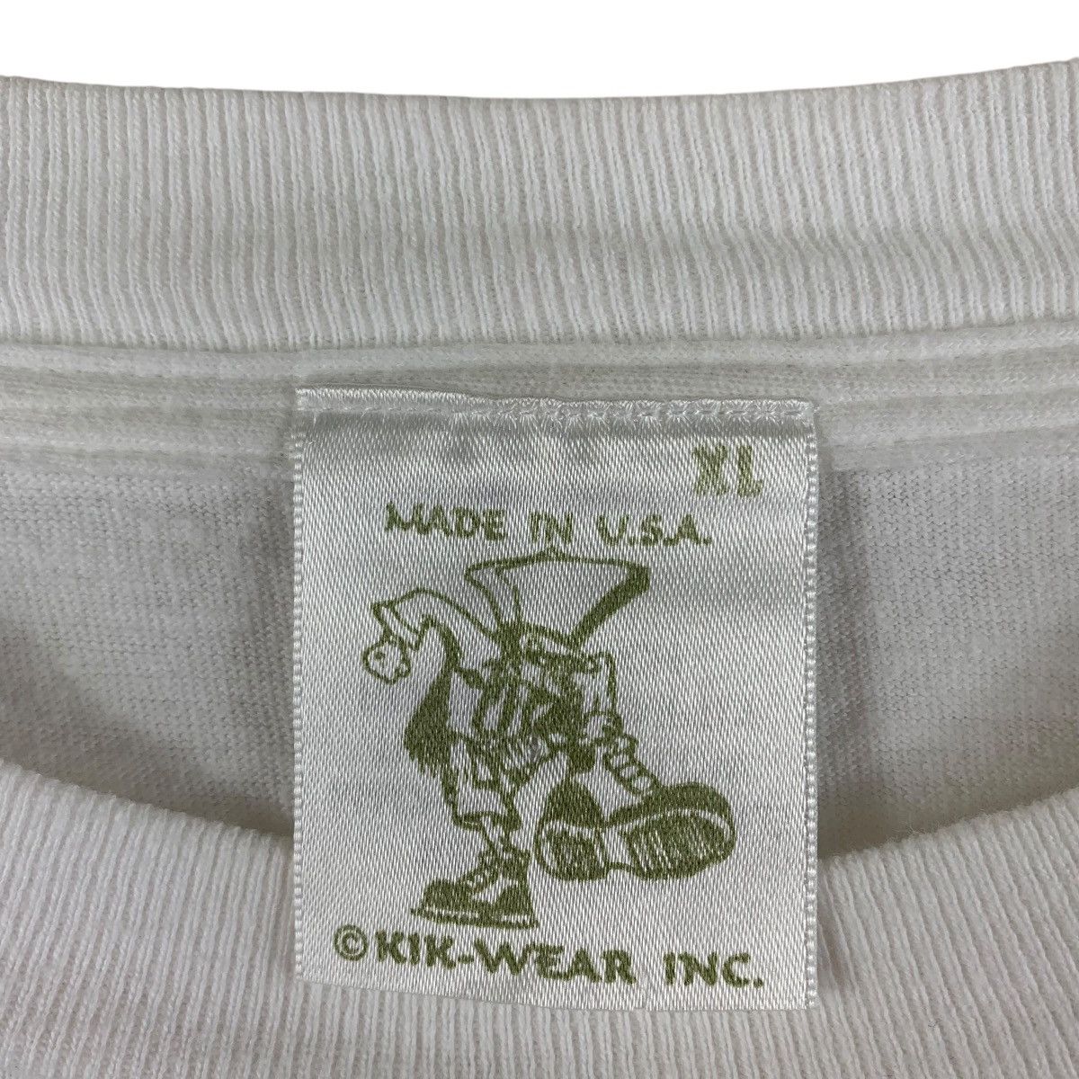 Vintage Vintage 90s KIK WEAR Big rap tees printed tee Size US XL / EU 56 / 4 - 4 Thumbnail