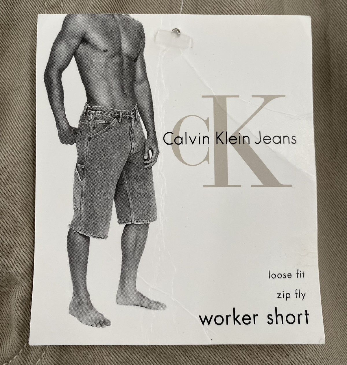 Calvin Klein New Vintage 90’s Calvin Klein Loose Fit Worker Shorts Men’s Size US 34 / EU 50 - 4 Thumbnail